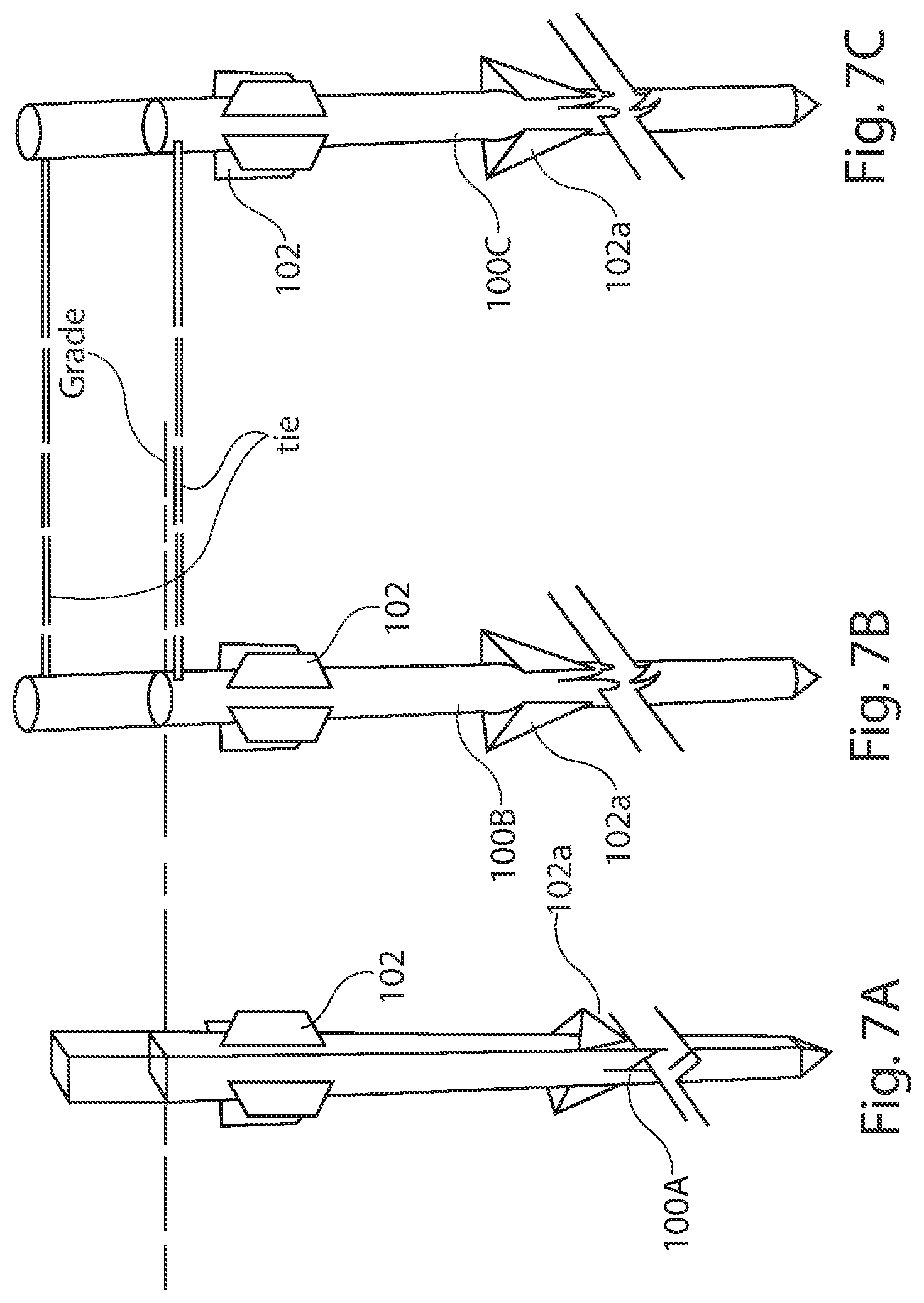 Patent US11814810 Figure 4 – Ground mounting assembly