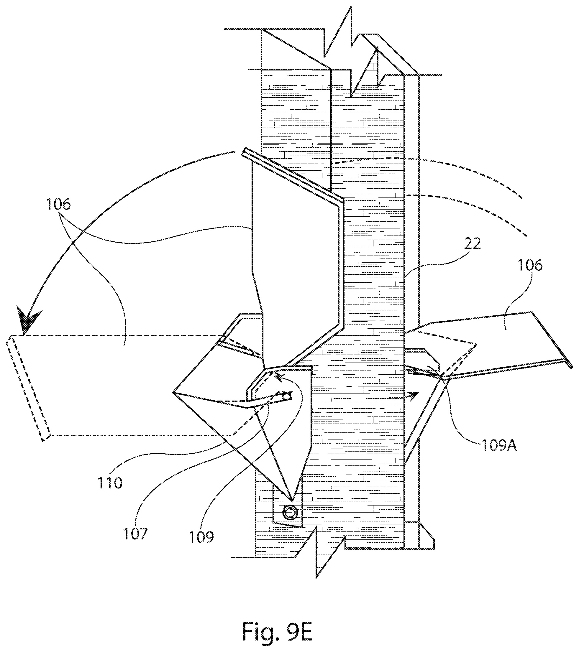 Patent US11814810 Figure 7 – Ground mounting assembly