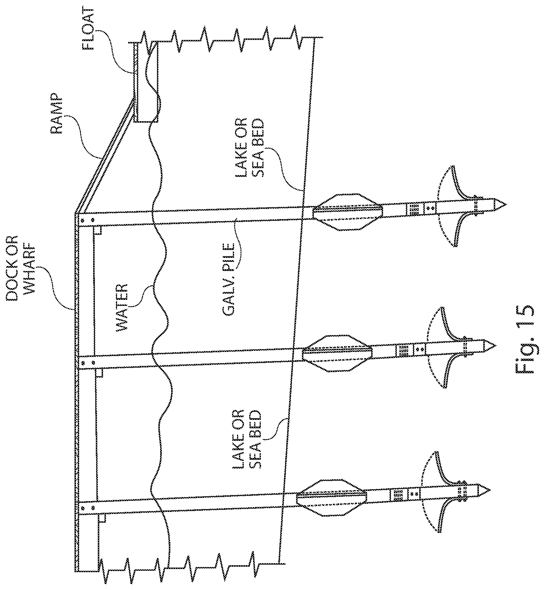 Patent US11814810 Figure 18 – Ground mounting assembly
