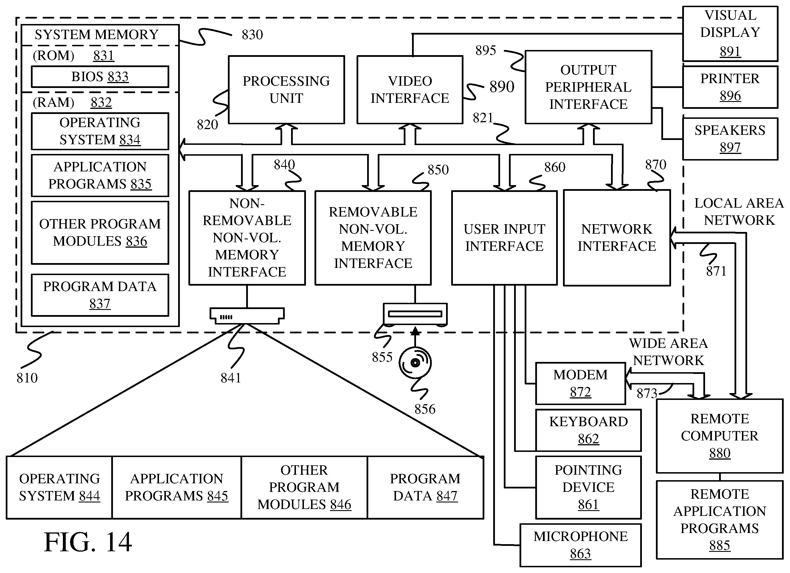 Patent US11814816 Figure 15 – Mobile work machine with object detection and machine path visualization