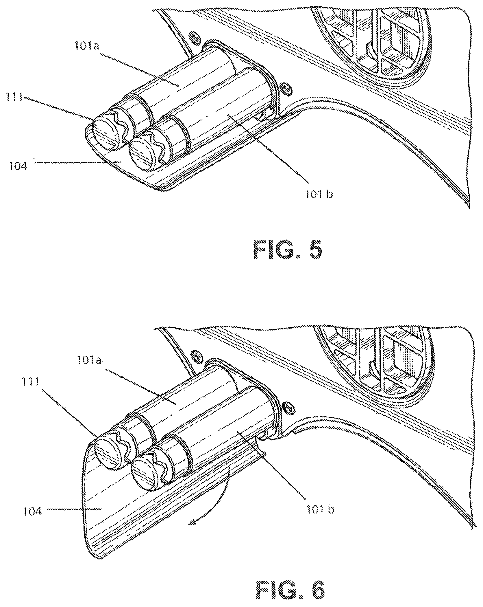 Patent US11814834 Figure 5 – Bidet washing apparatus with disinfectant wash feature