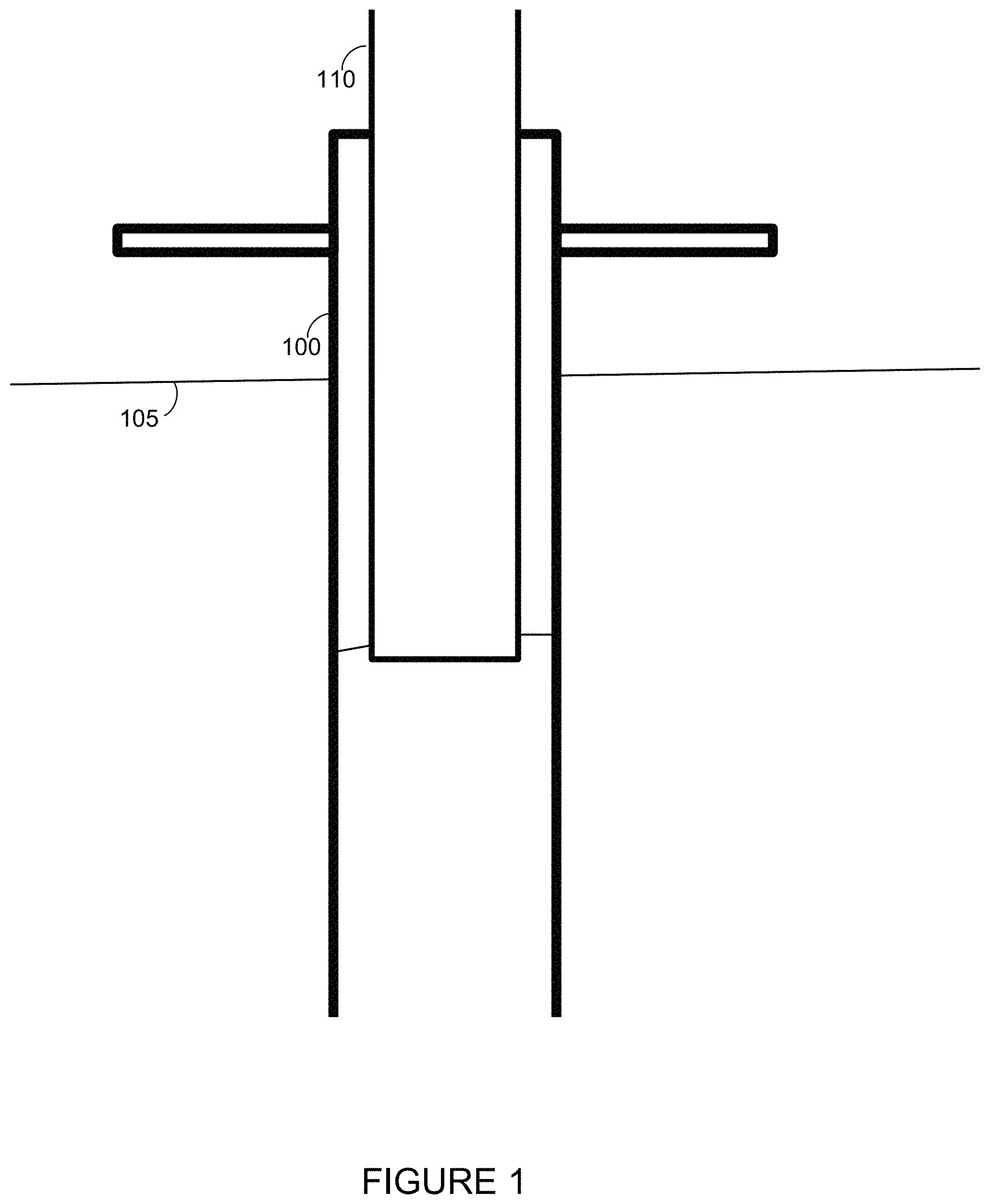Patent US11814857 — Sand anchor utilizing compressed gas — Figure 1