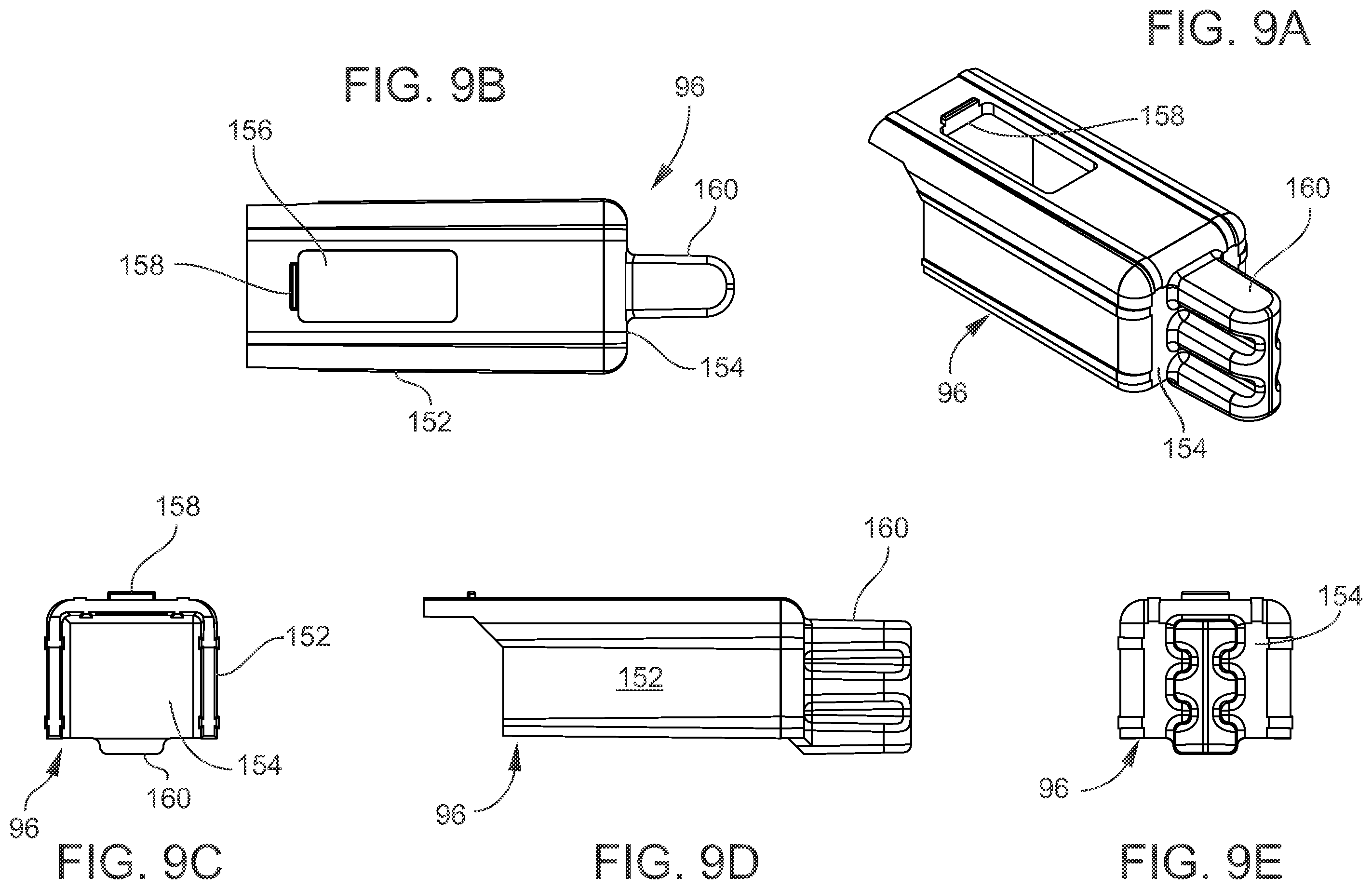 Patent US11814892 Figure 9 – Gated barrier with one hand latch apparatus