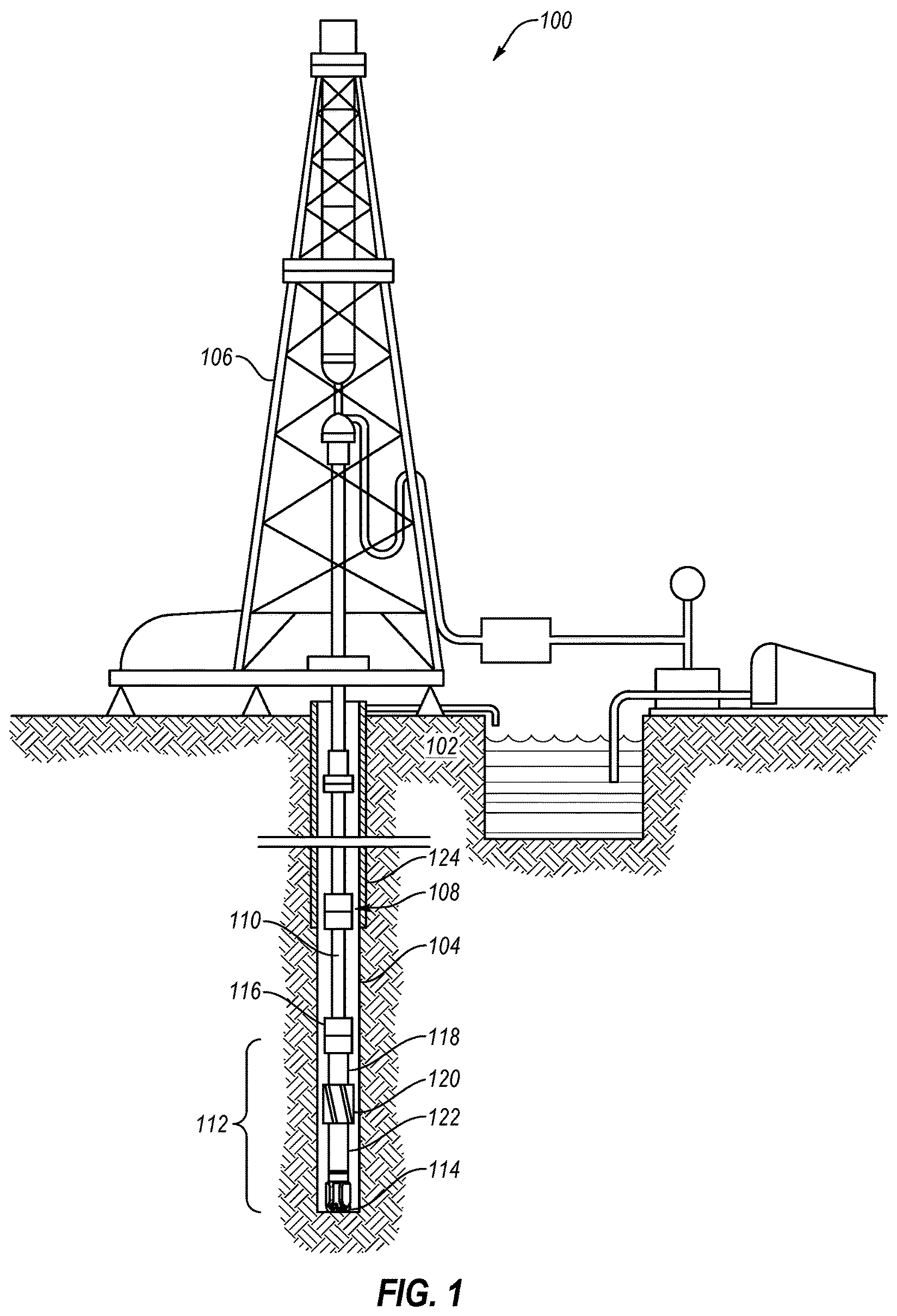 Patent US11814909 — Anti-whirl stabilization tools — Figure 1