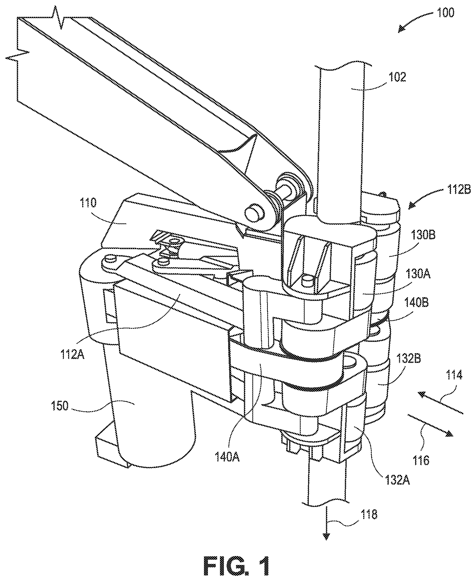Patent US11814910 — System and method for handling a tubular member — Figure 1