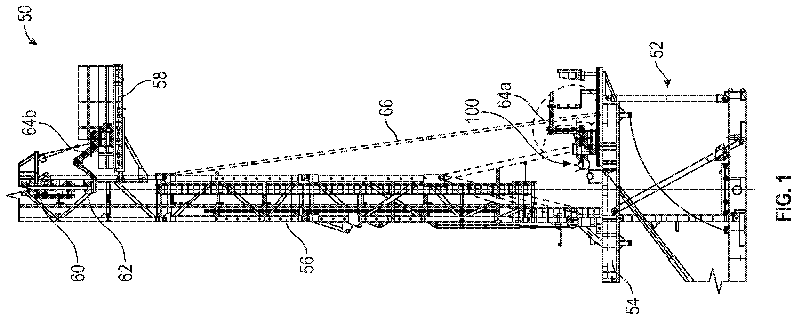 Patent US11814911 — Passive tubular connection guide — Figure 1