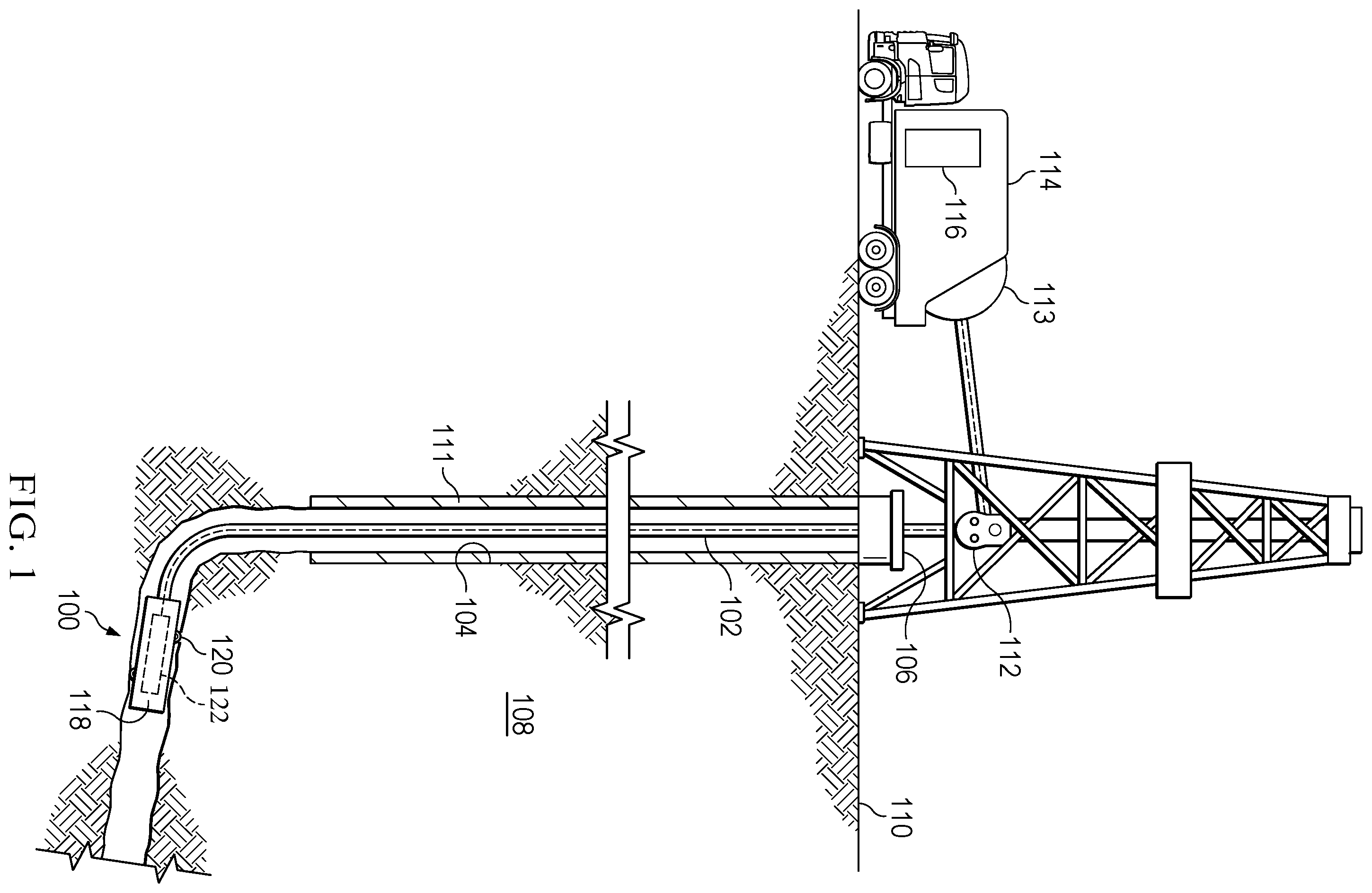 Patent US11814914 — Downhole tractor drive module — Figure 1