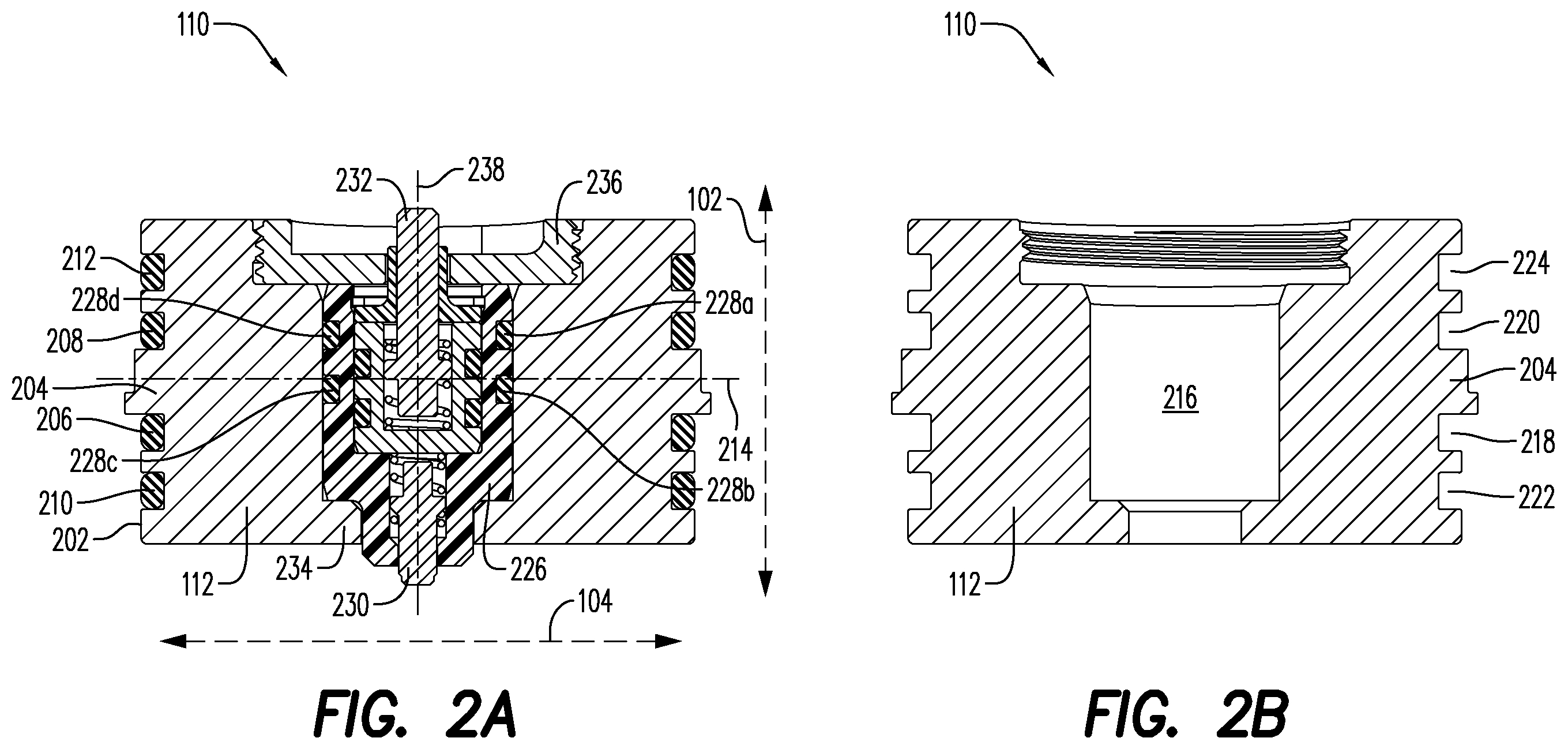 Patent US11814915 Figure 2 – Adapter assembly for use with a wellbore tool string