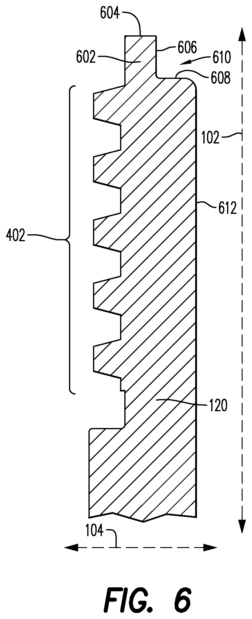 Patent US11814915 Figure 7 – Adapter assembly for use with a wellbore tool string