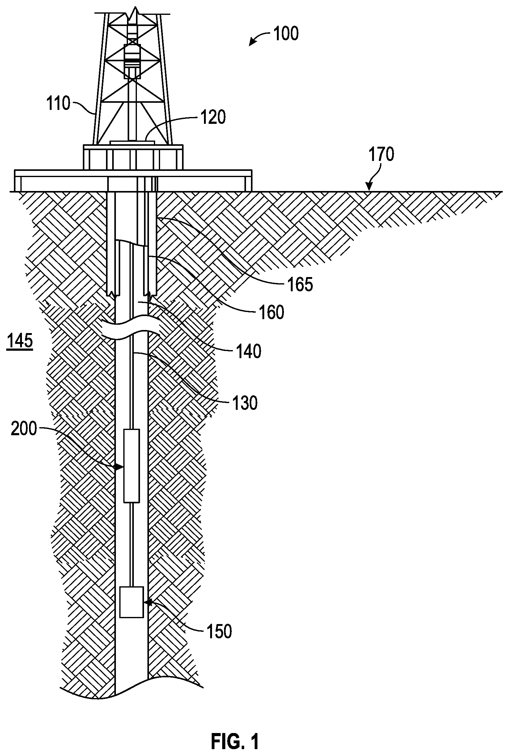Patent US11814918 — Force dissipation assembly for use with disconnect tools — Figure 1