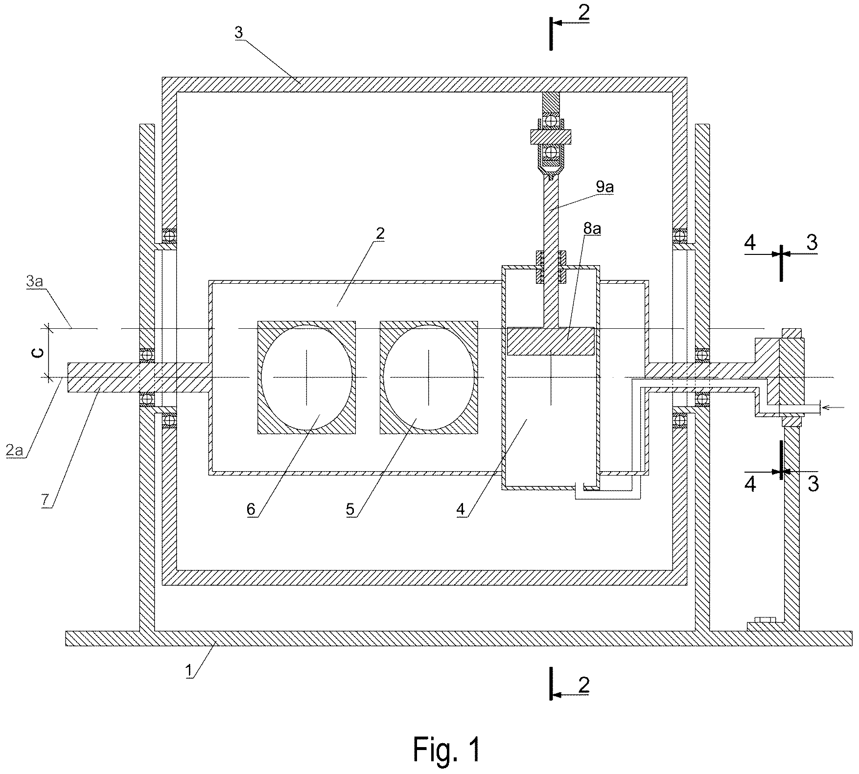 Patent US11814960 — Rotary engine — Figure 1