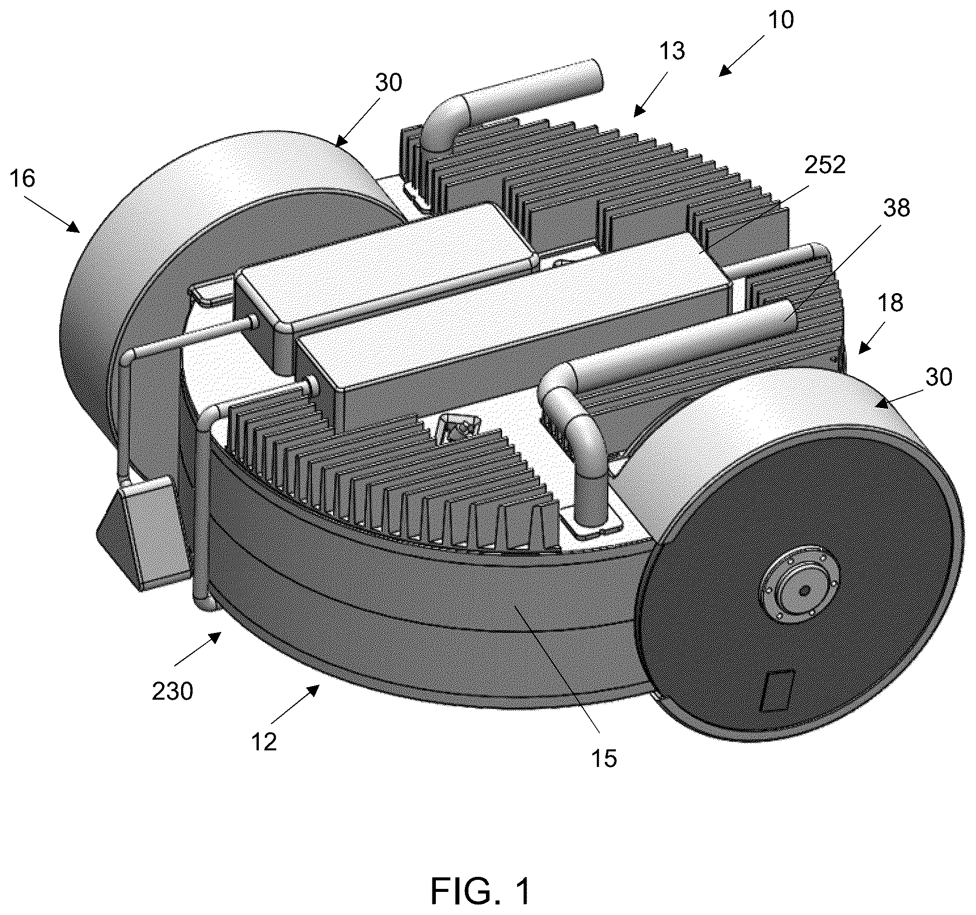 Patent US11814962 — Piston sealing mechanism for a circulating piston engine — Figure 1