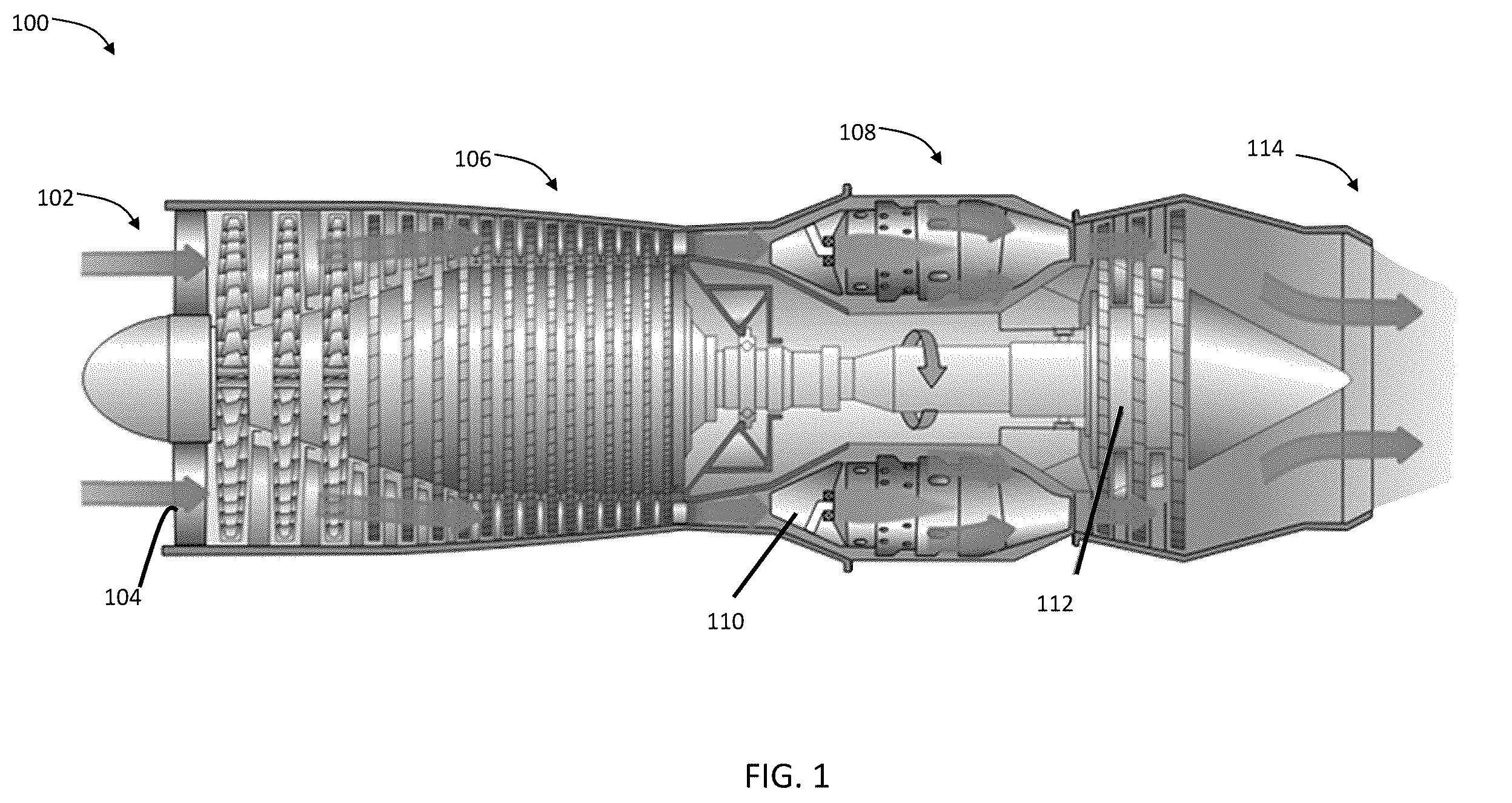 Patent US11814971 — Probe placement optimization in gas turbine engines — Figure 1