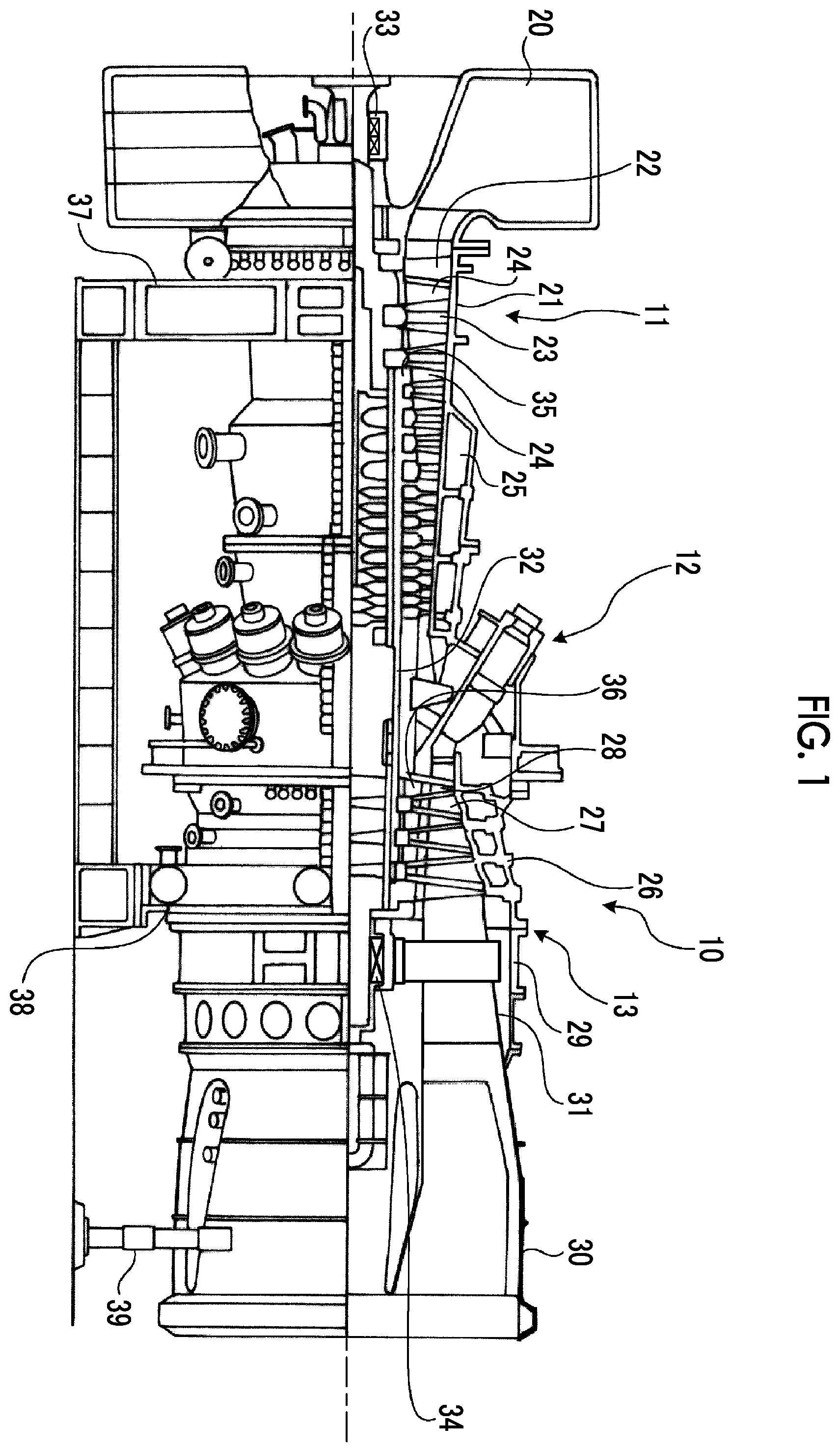 Patent US11814984 — Rotor and compressor — Figure 1