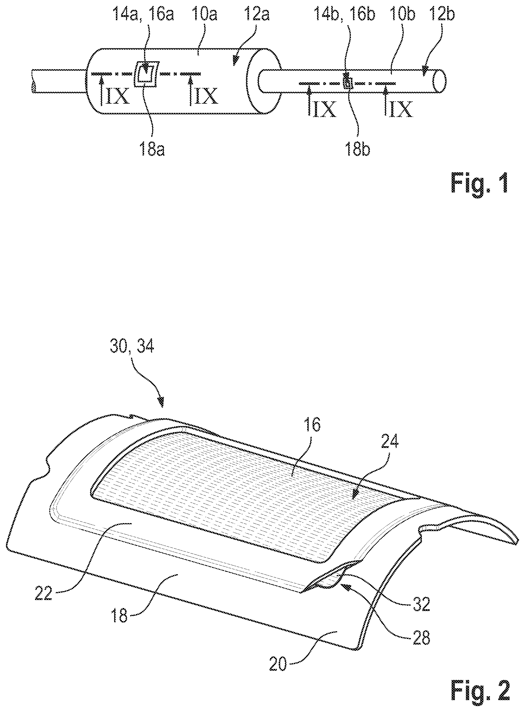 Patent US11814994 — Component of an exhaust system and method for manufacturing such a component — Figure 1