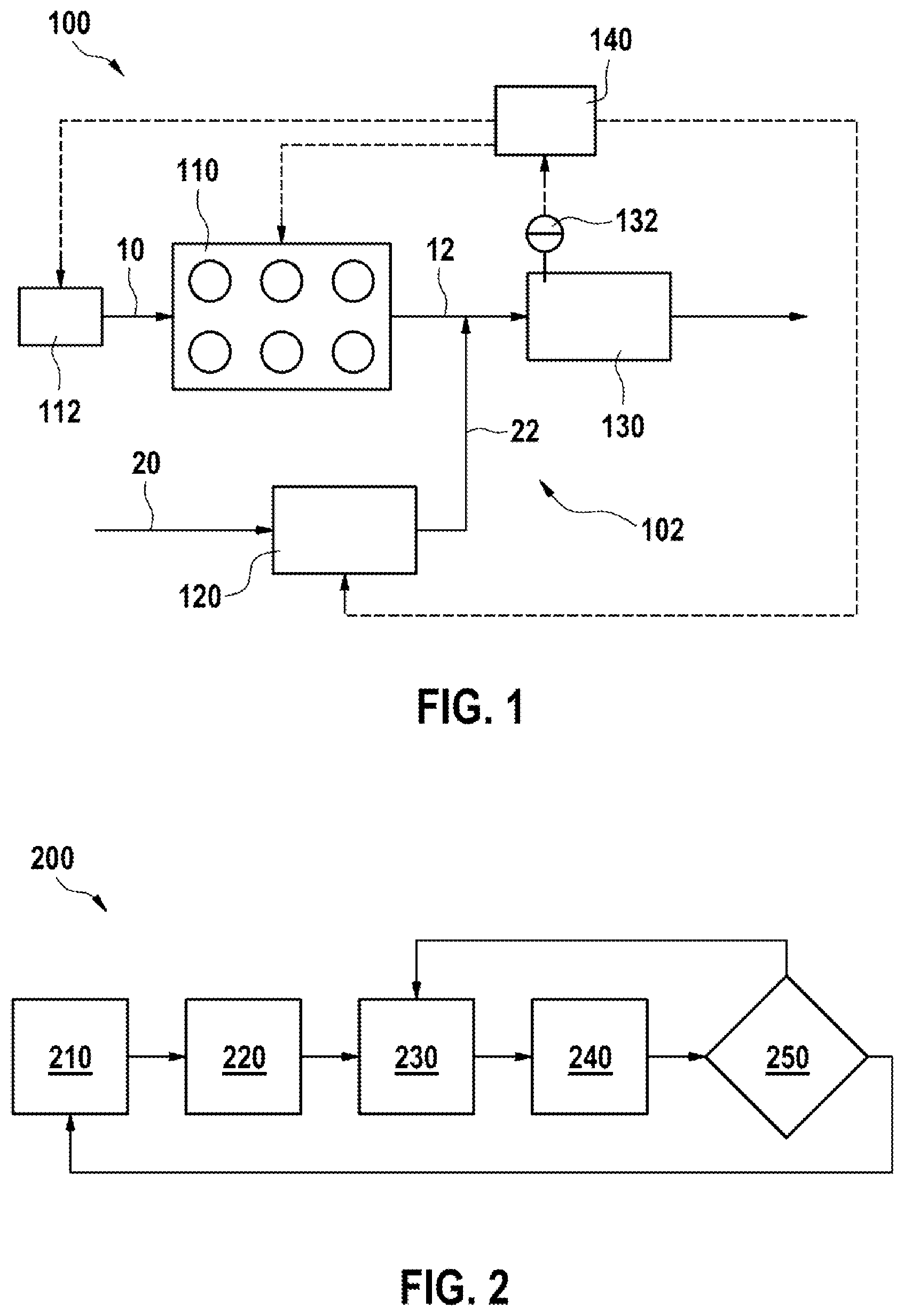 Patent US11814996 — Method for operating an exhaust-gas catalytic converter — Figure 1