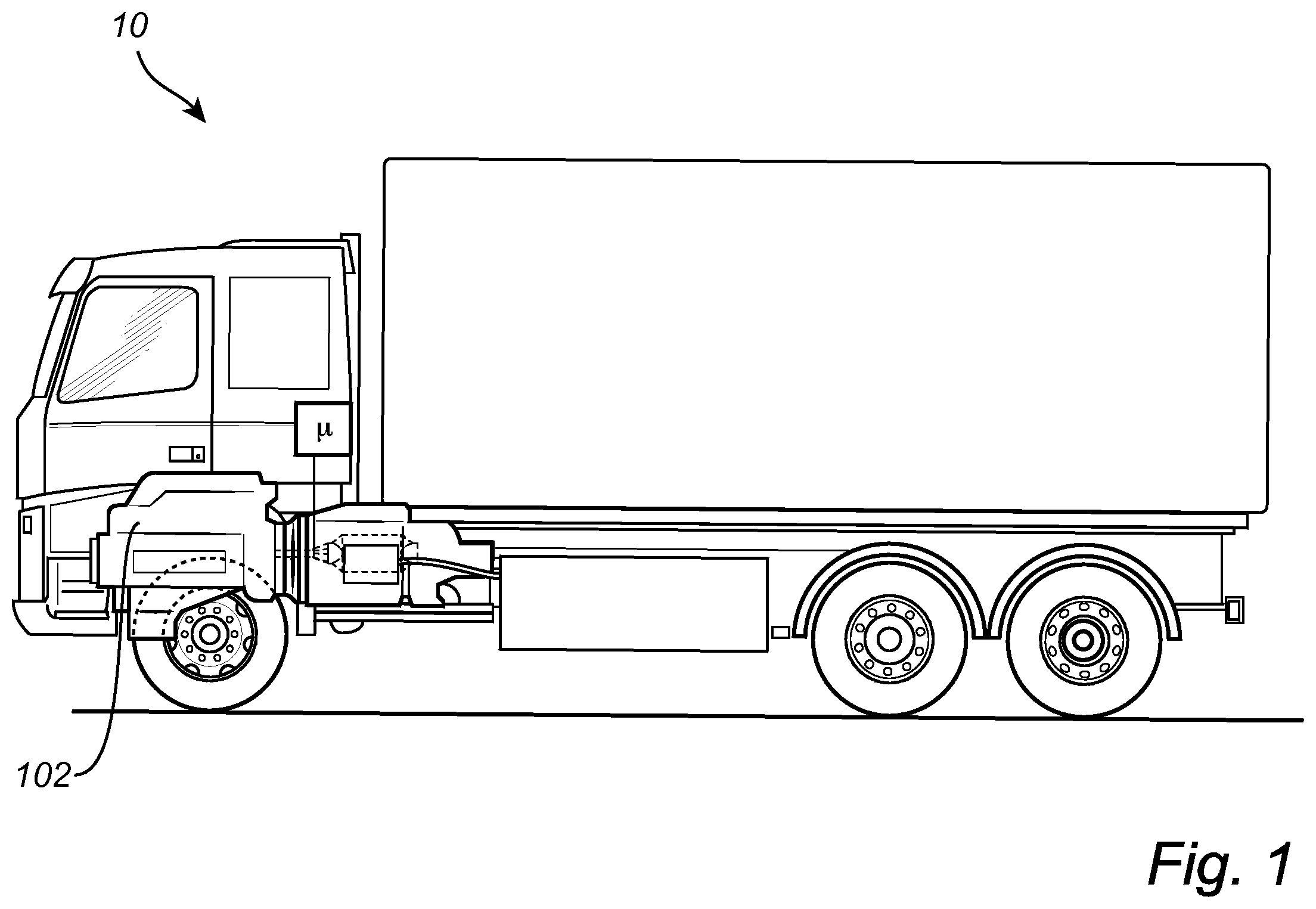 Patent US11814998 — Aftertreatment system — Figure 1