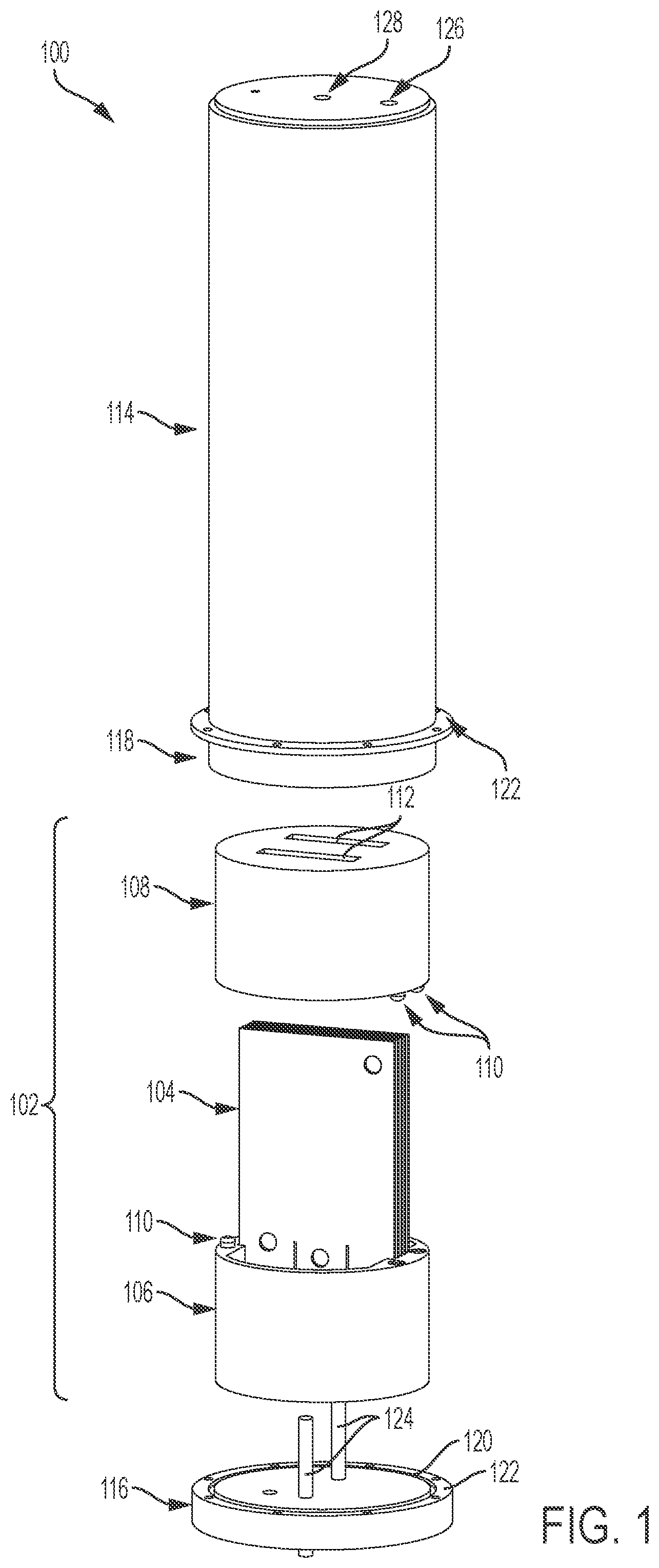 Patent US11815011 — Generation and regulation of HHO gas — Figure 1