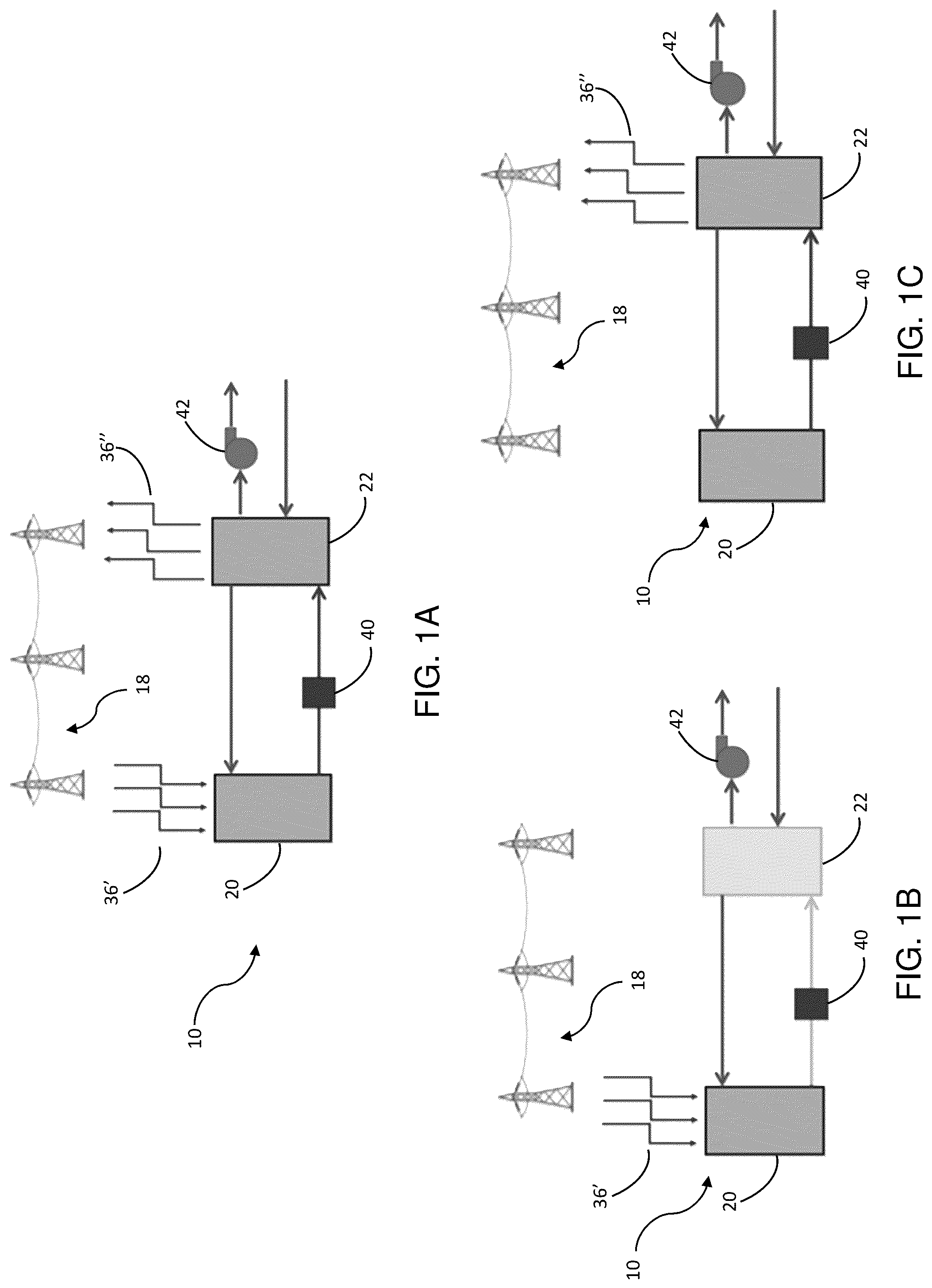 Patent US11815016 — Thermal storage and power generation systems and methods for electrical power source management — Figure 1