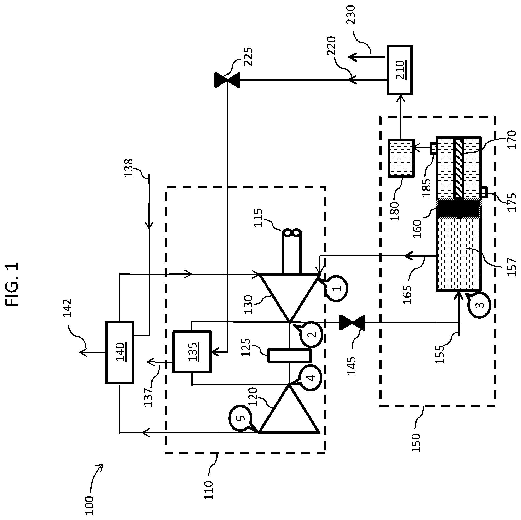 Patent US11815021 Figure 1 – Boosting CCHP gas turbine system