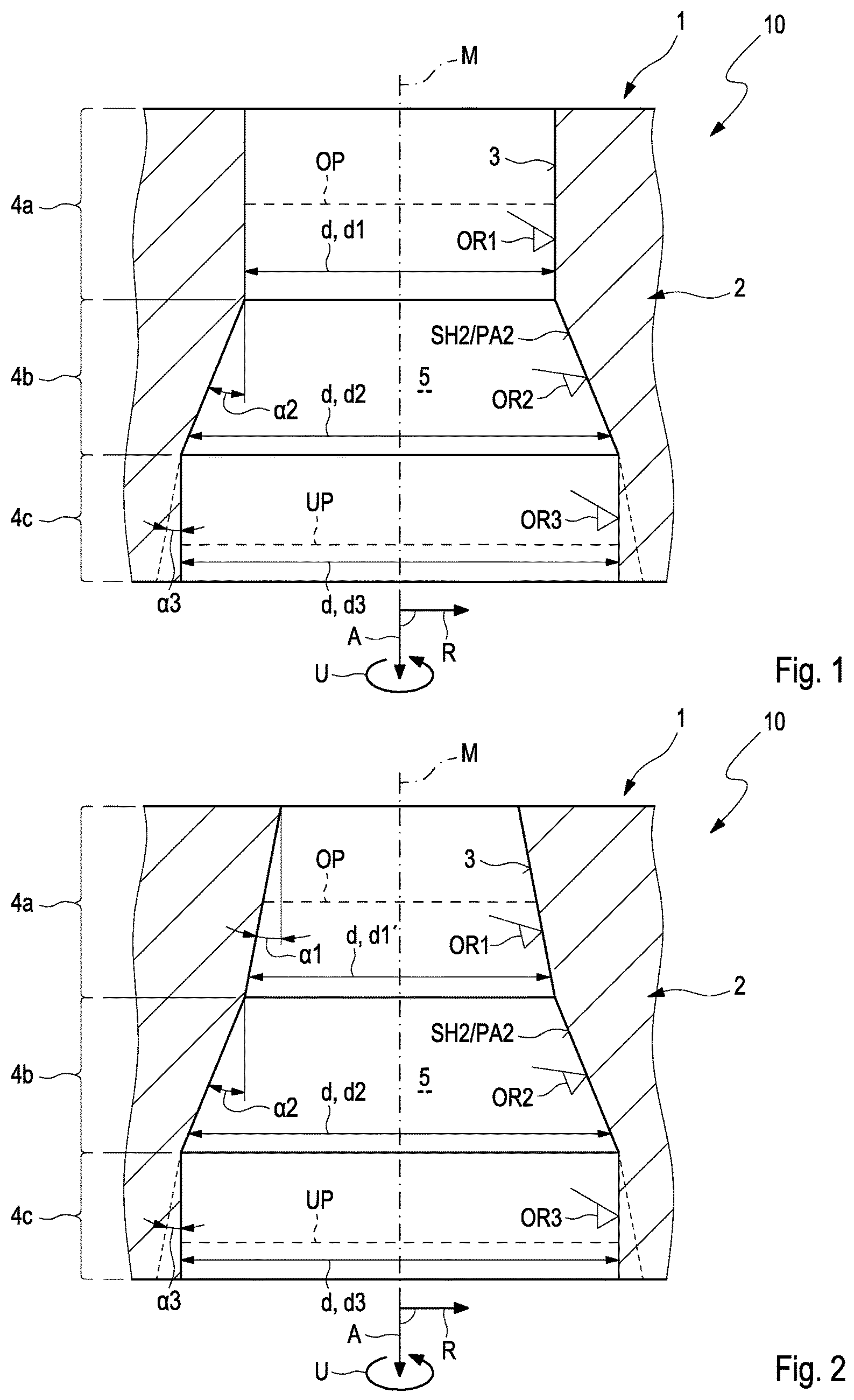 Patent US11815045 — Cylinder liner for an internal combustion engine — Figure 1