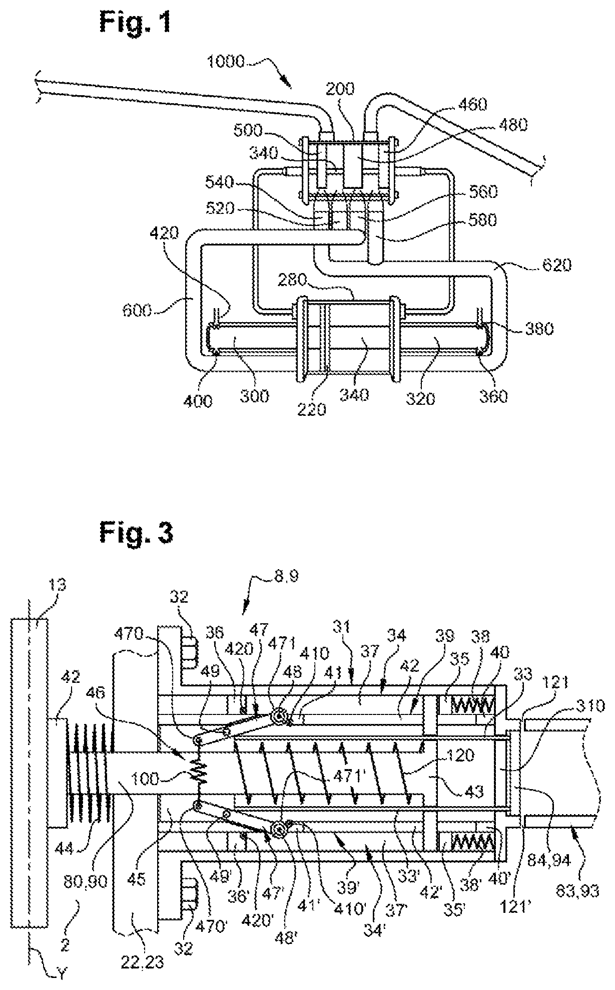 Patent US11815089 — Pumping system and fluid delivery installation — Figure 1