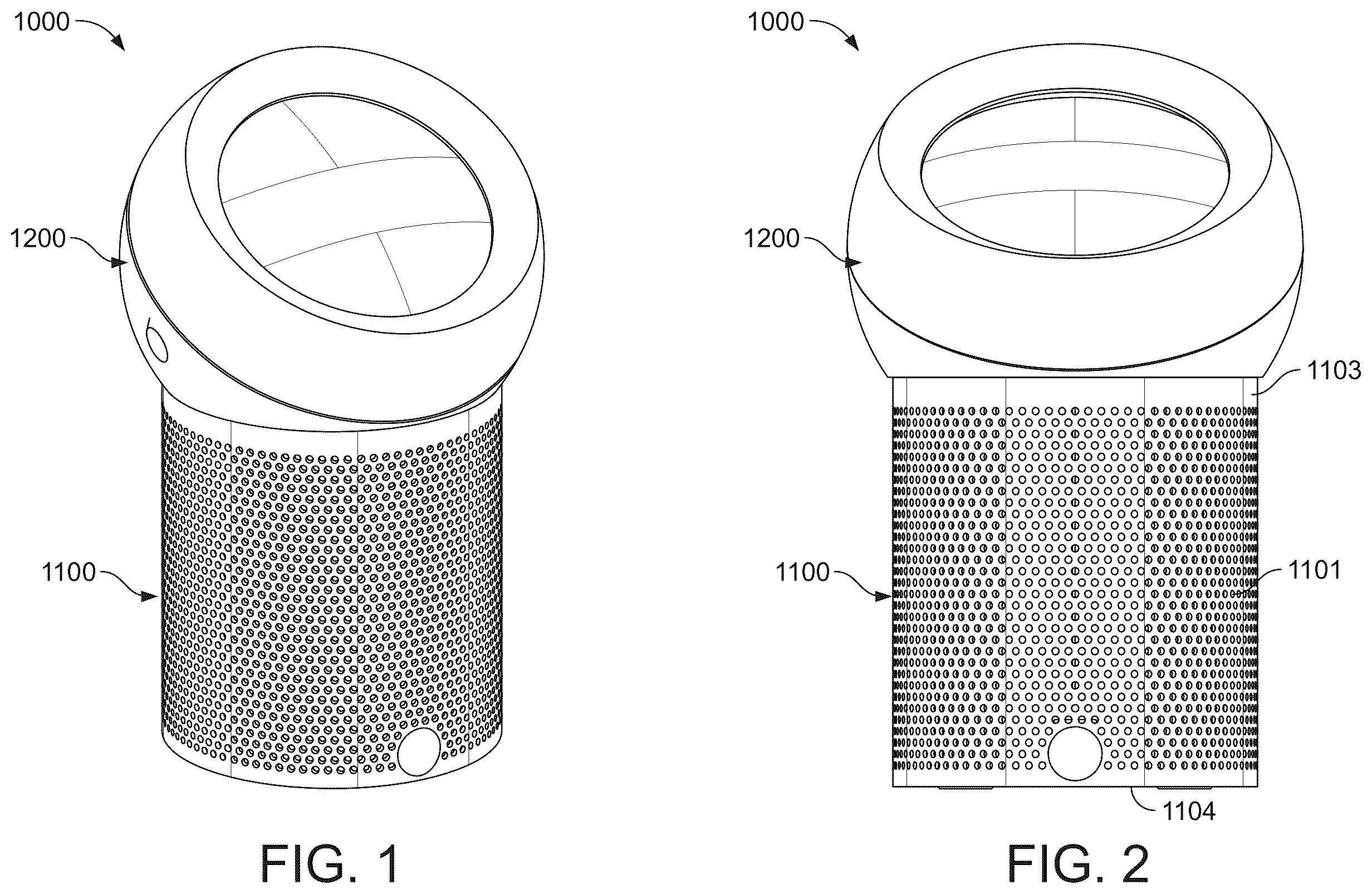 Patent US11815099 — Fan assembly — Figure 1
