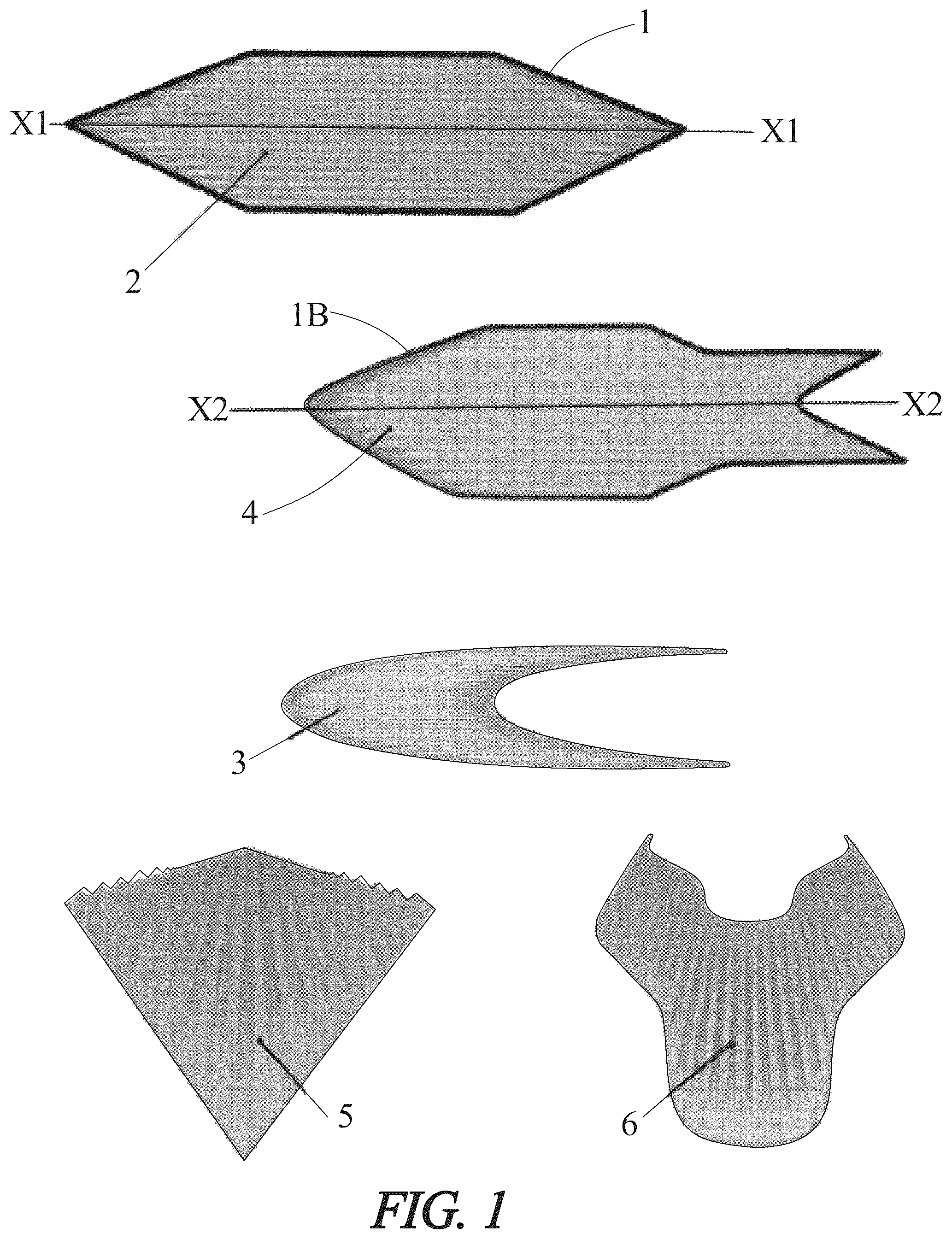 Patent US11815111 — Multi-functional microstructured surface development three dimensional form solutions in individual tile and multiple tile array configurations — Figure 1