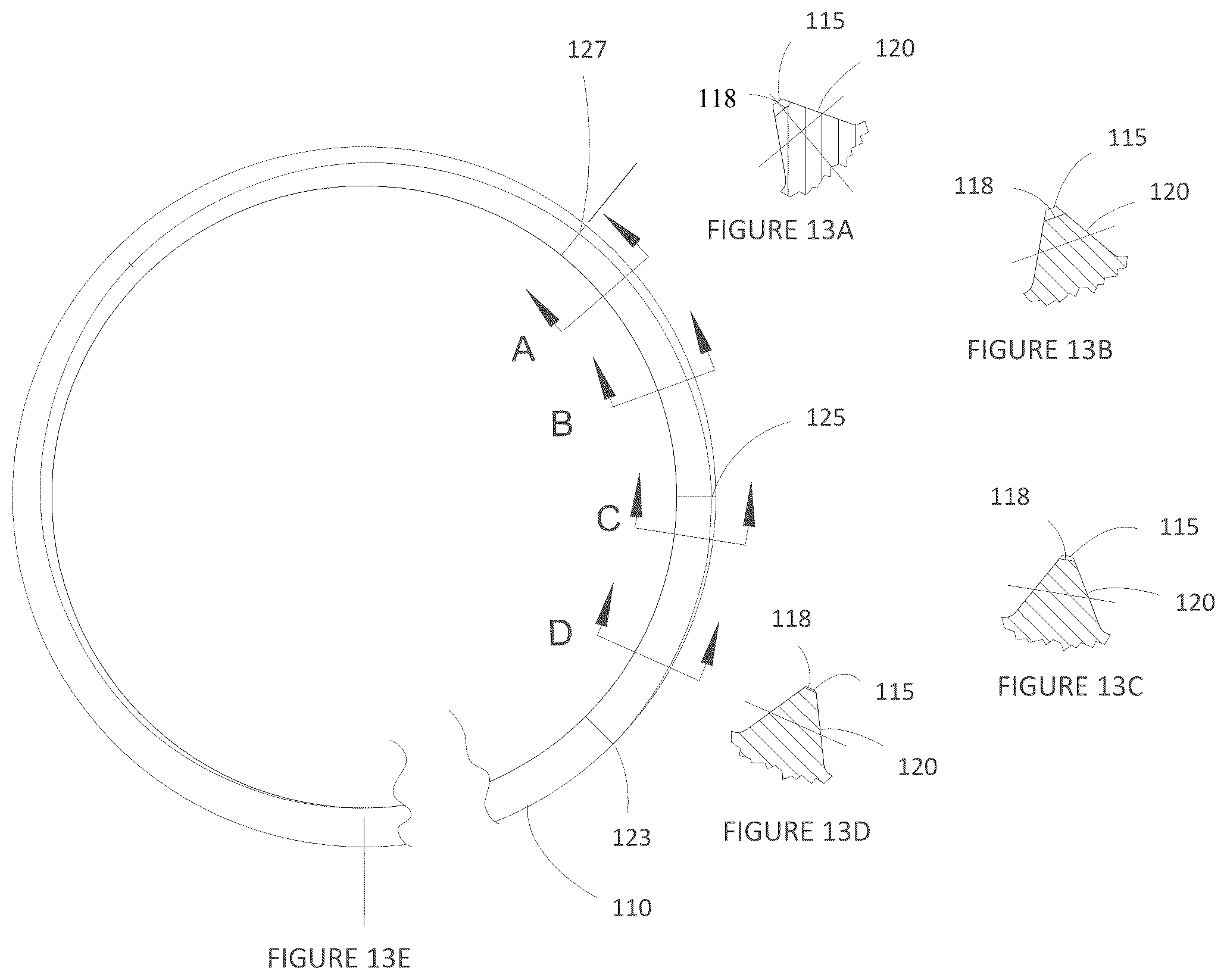 Patent US11815121 Figure 9 – Shortened fastener with locally controlled thread height