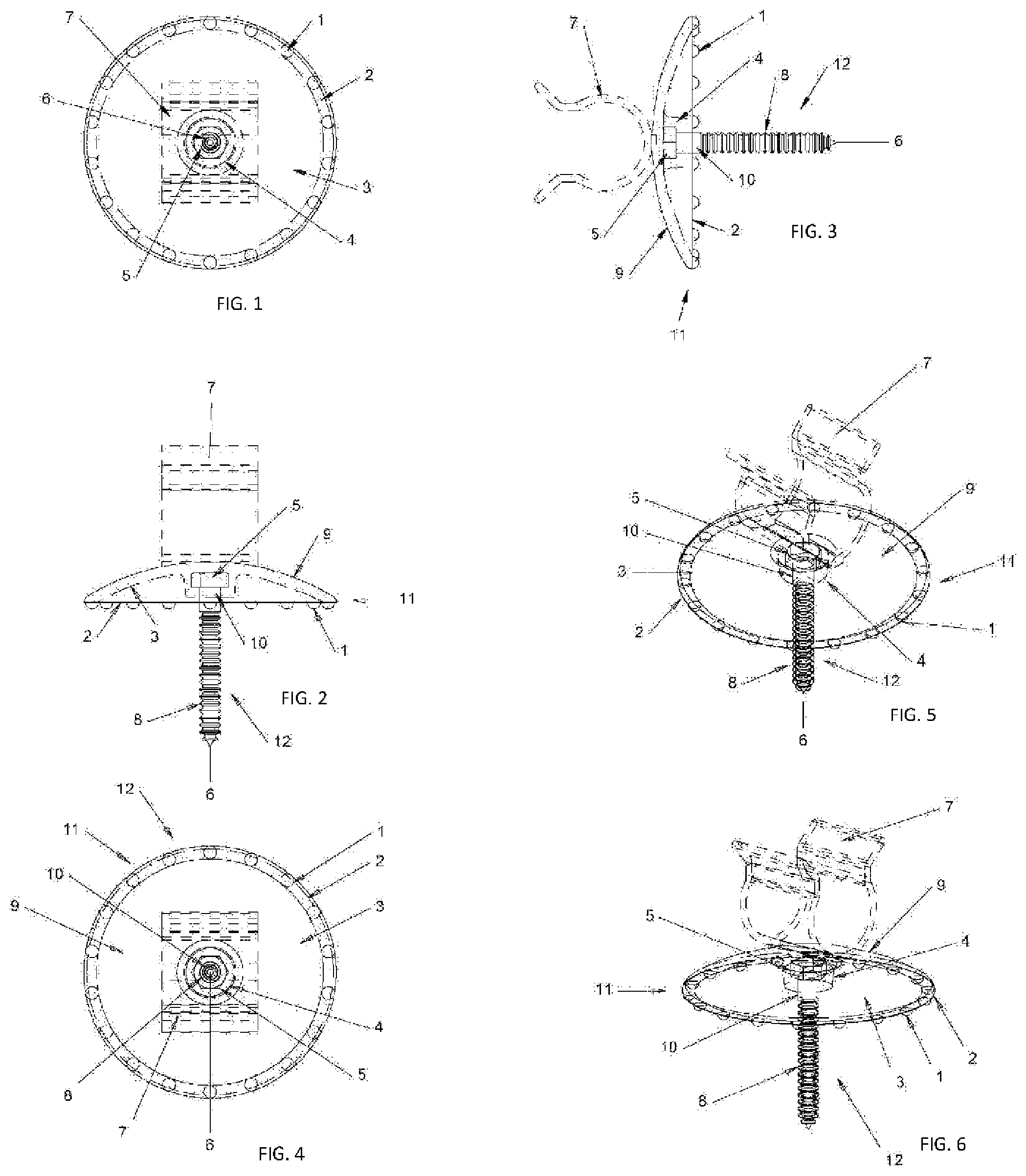Patent US11815126 — Twist-base mount — Figure 1