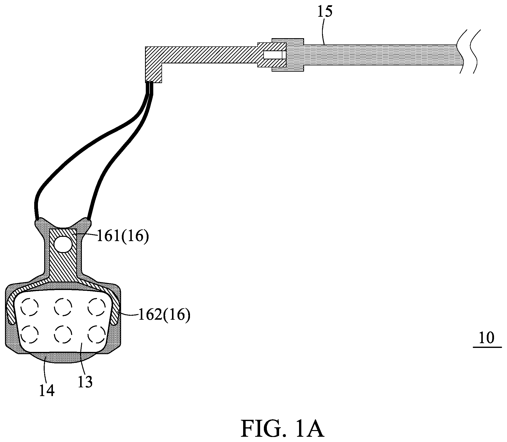 Patent US11815146 — Brake pad assembly — Figure 1