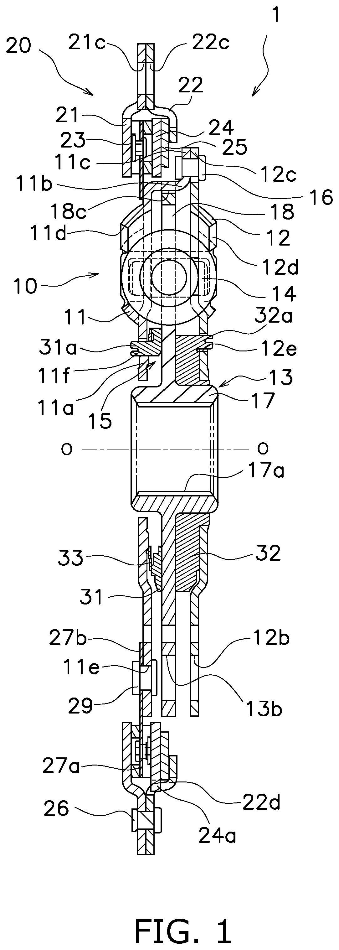 Patent US11815148 Figure 1 – Damper device