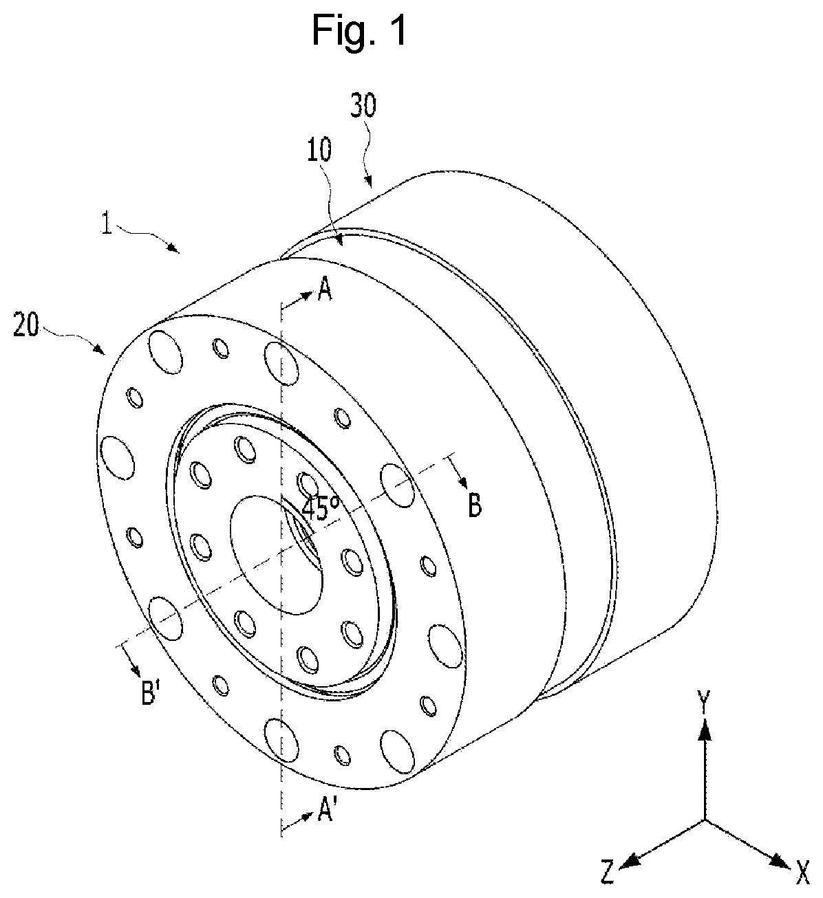 Patent US11815162 — Reducer — Figure 1