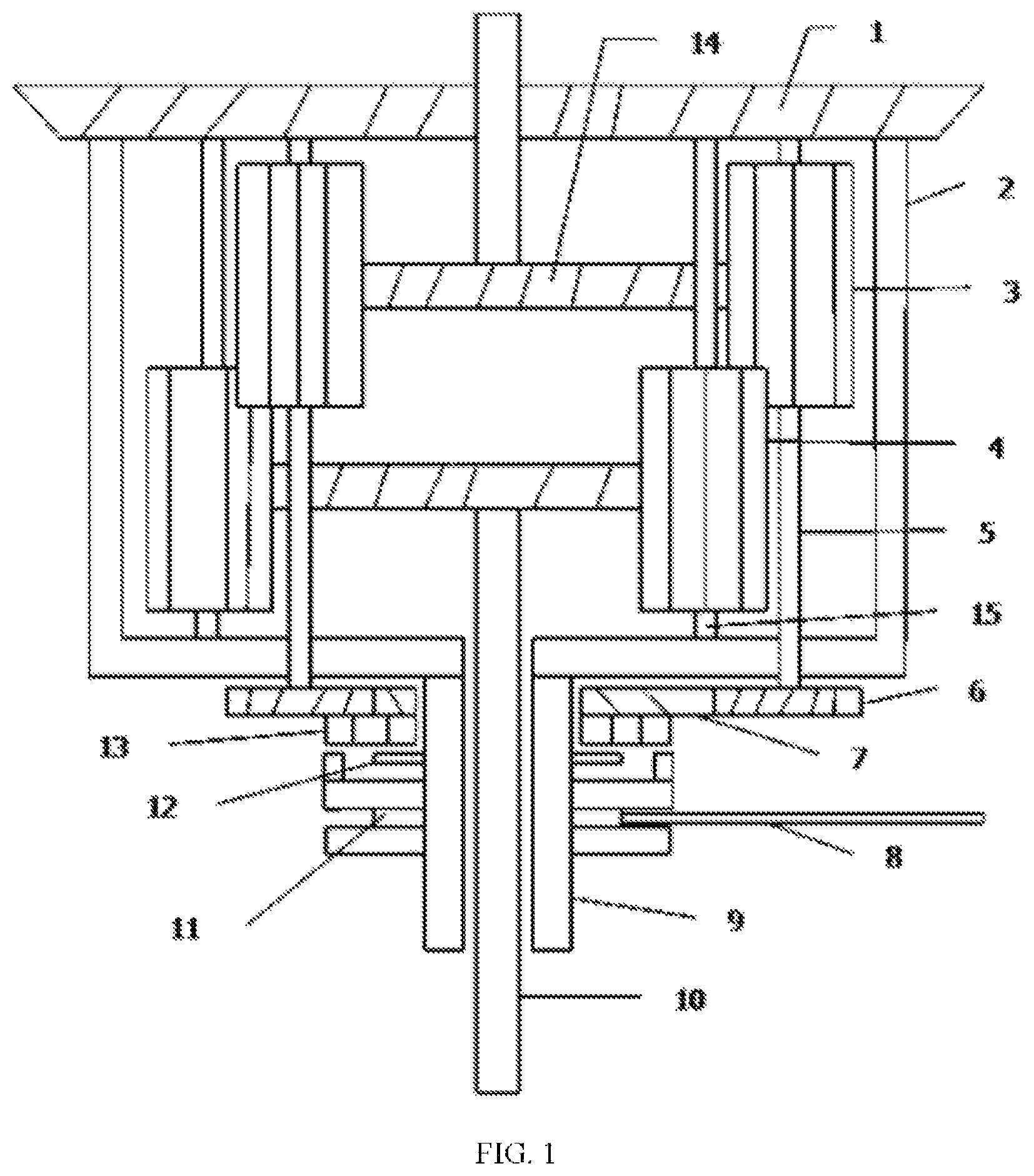 Patent US11815170 — Differential locking mechanism — Figure 1
