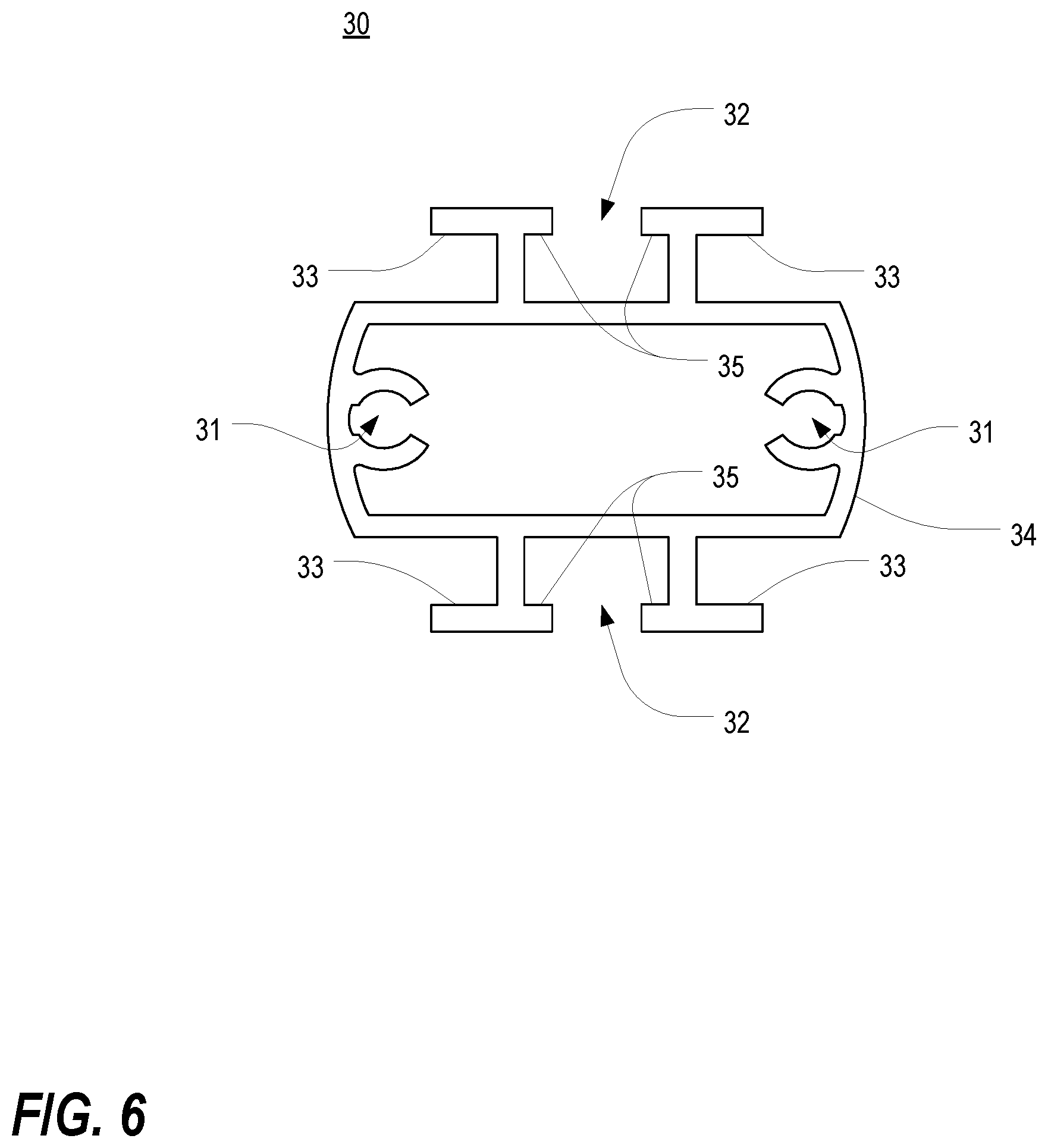 Patent US11815197 Figure 6 – Features for cable managers and other electronic equipment structures