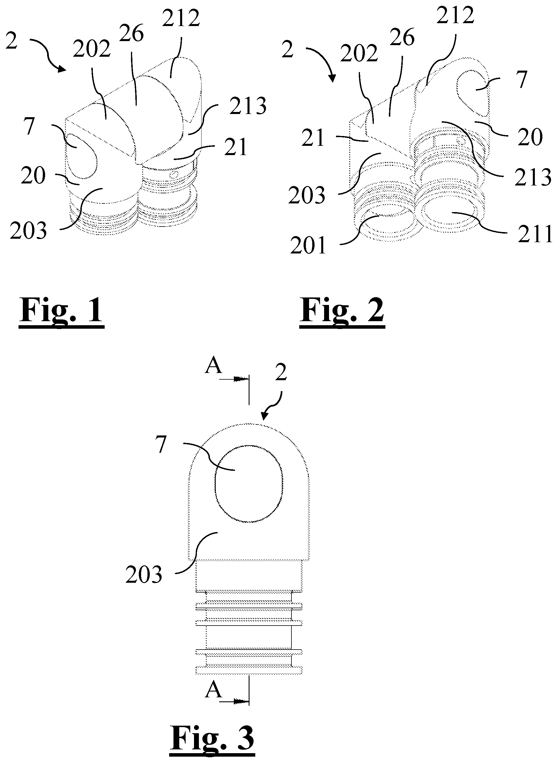 Patent US11815204 — Joint for hydraulic connection — Figure 1