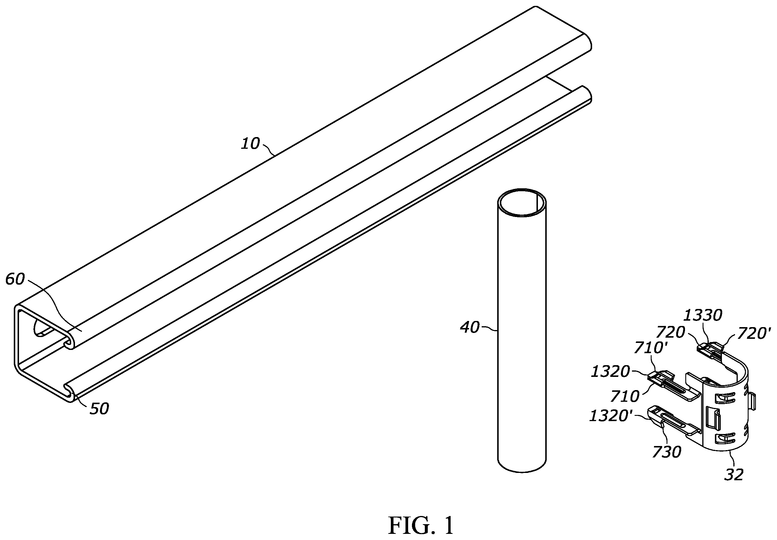 Patent US11815206 — Structural fastener — Figure 1