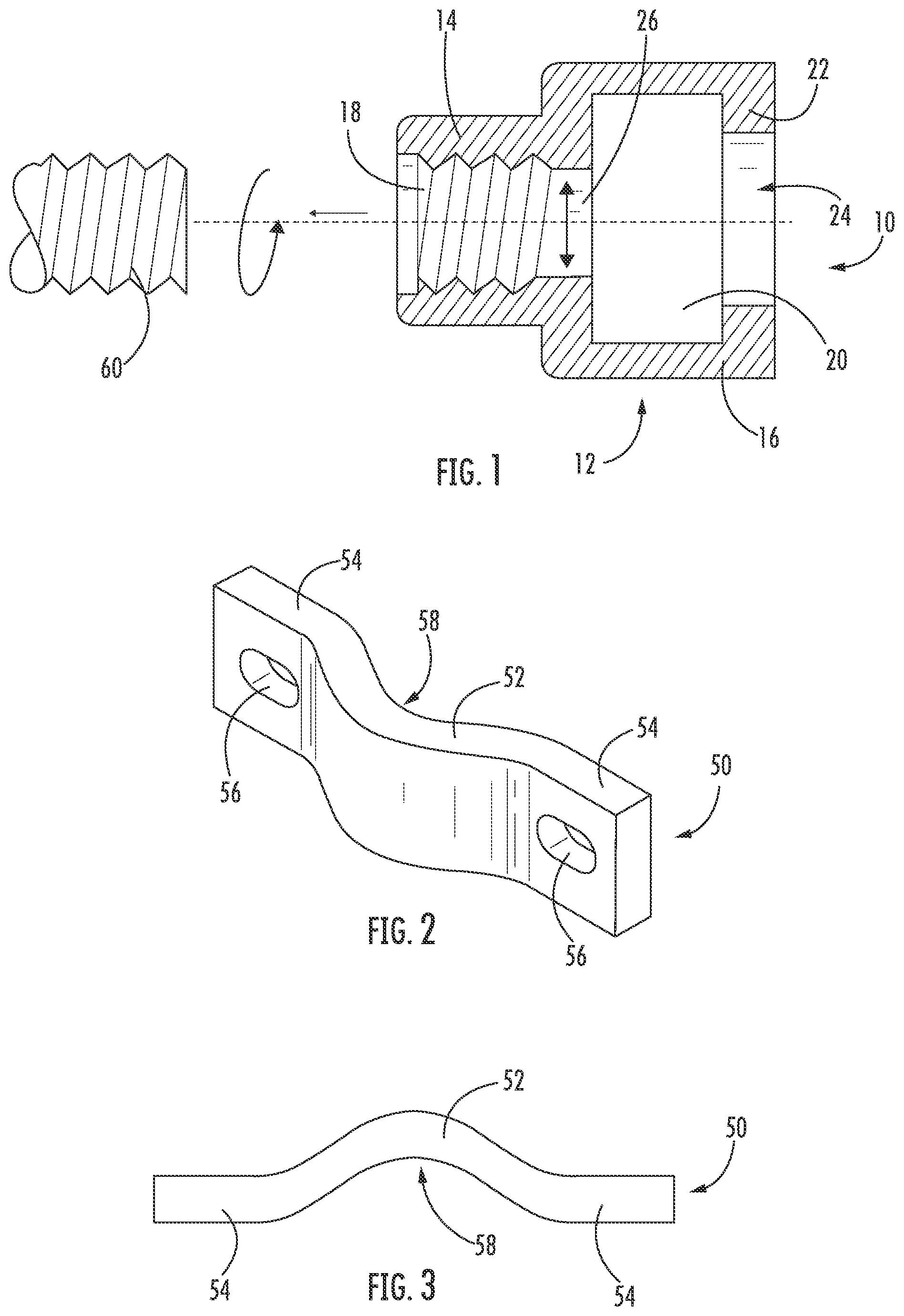 Patent US11815207 — Adapter for mounting cables and cable hangers and clamp members for mounting same — Figure 1