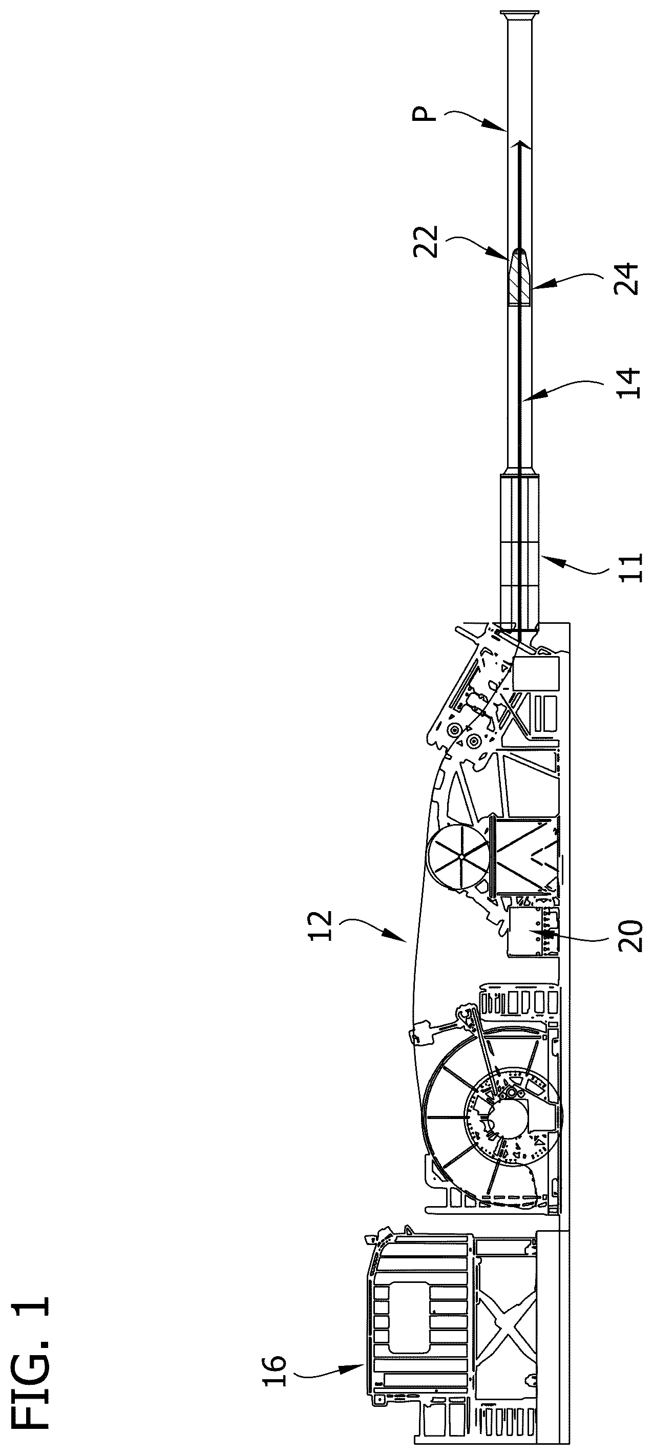 Patent US11815216 Figure 1 – System and method for installing pipe liners