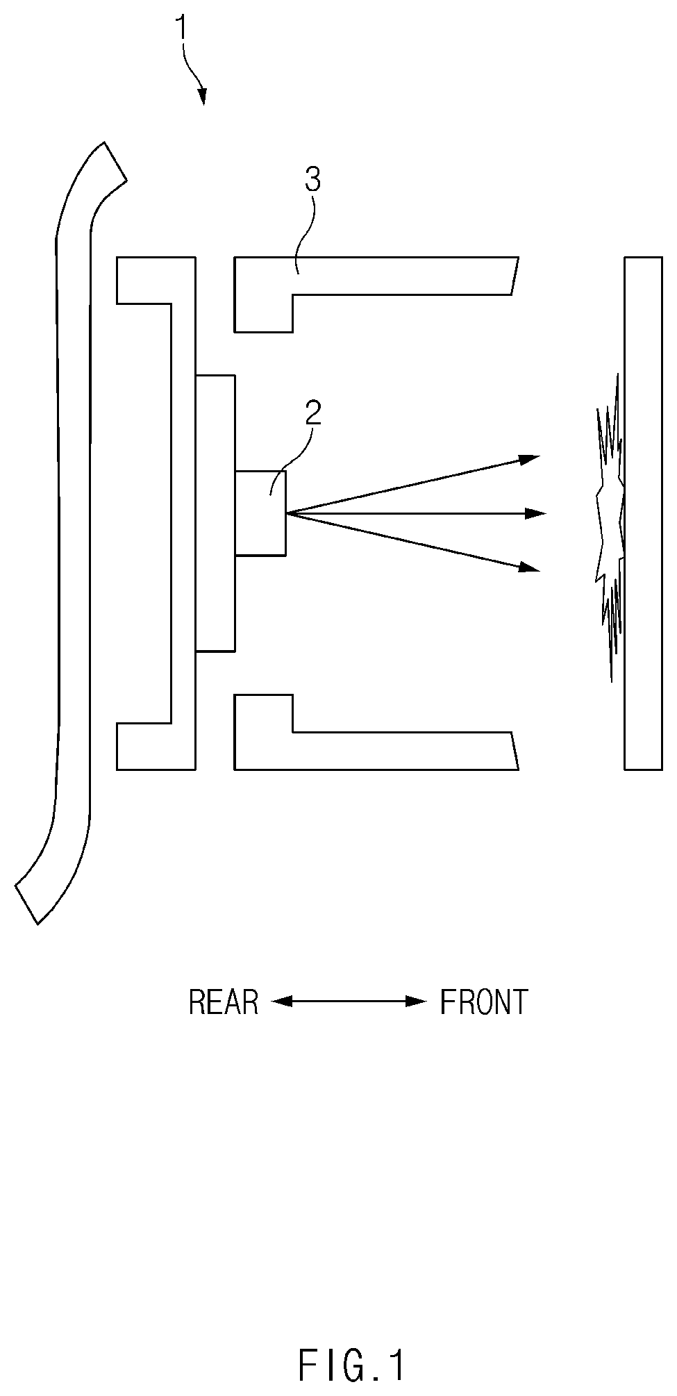 Patent US11815236 Figure 1 – LED module and vehicle including same