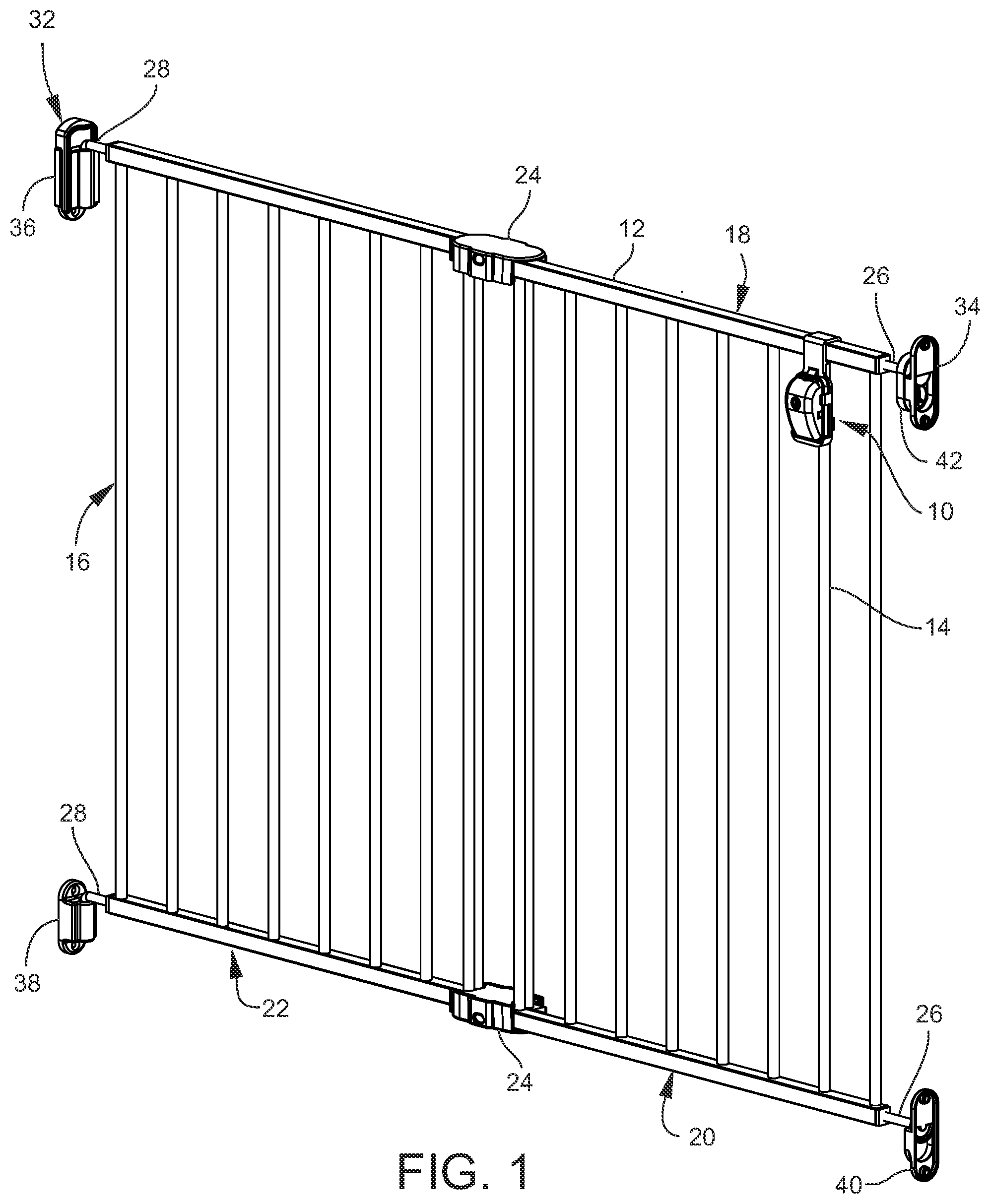 Patent US11815244 — Gate light apparatus — Figure 1