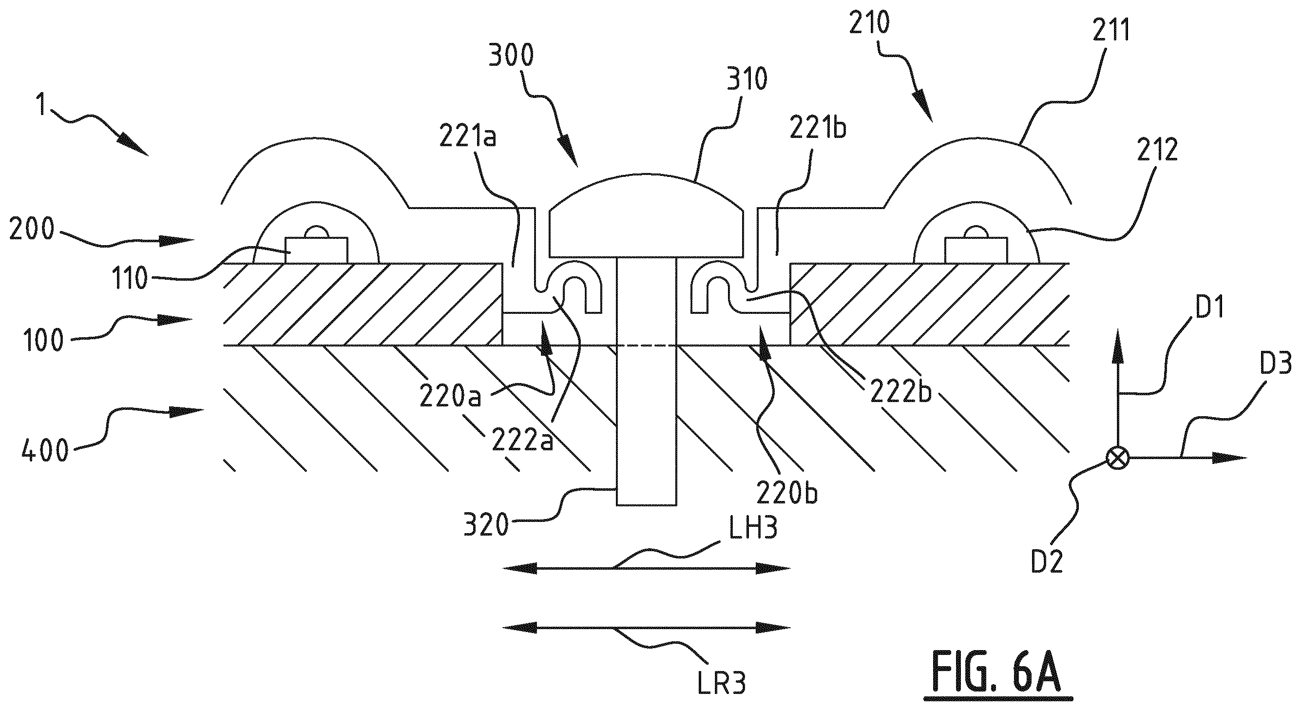 Patent US11815247 Figure 11 – Luminaire system with improved fastening means