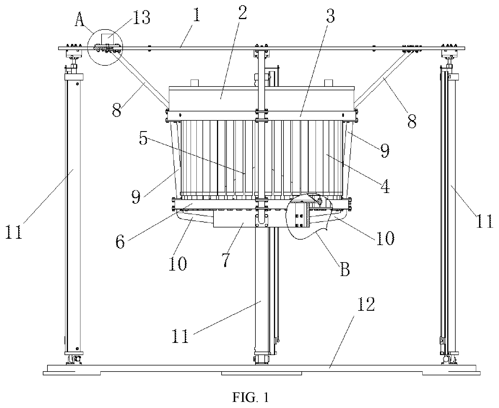 Patent US11815291 — Concentrated solar power generation system — Figure 1