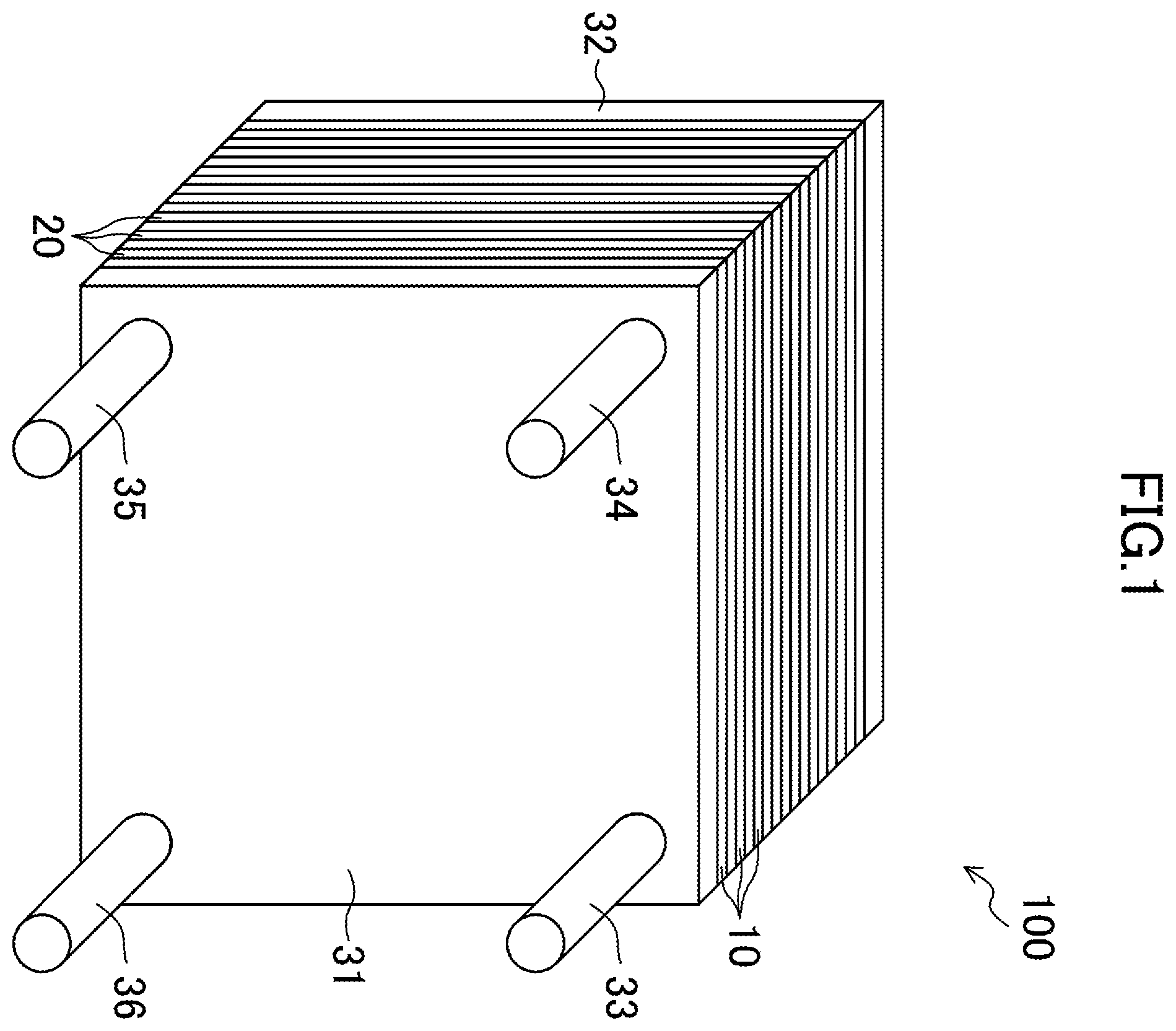 Patent US11815316 — Heat exchanger and heat pump system having same — Figure 1