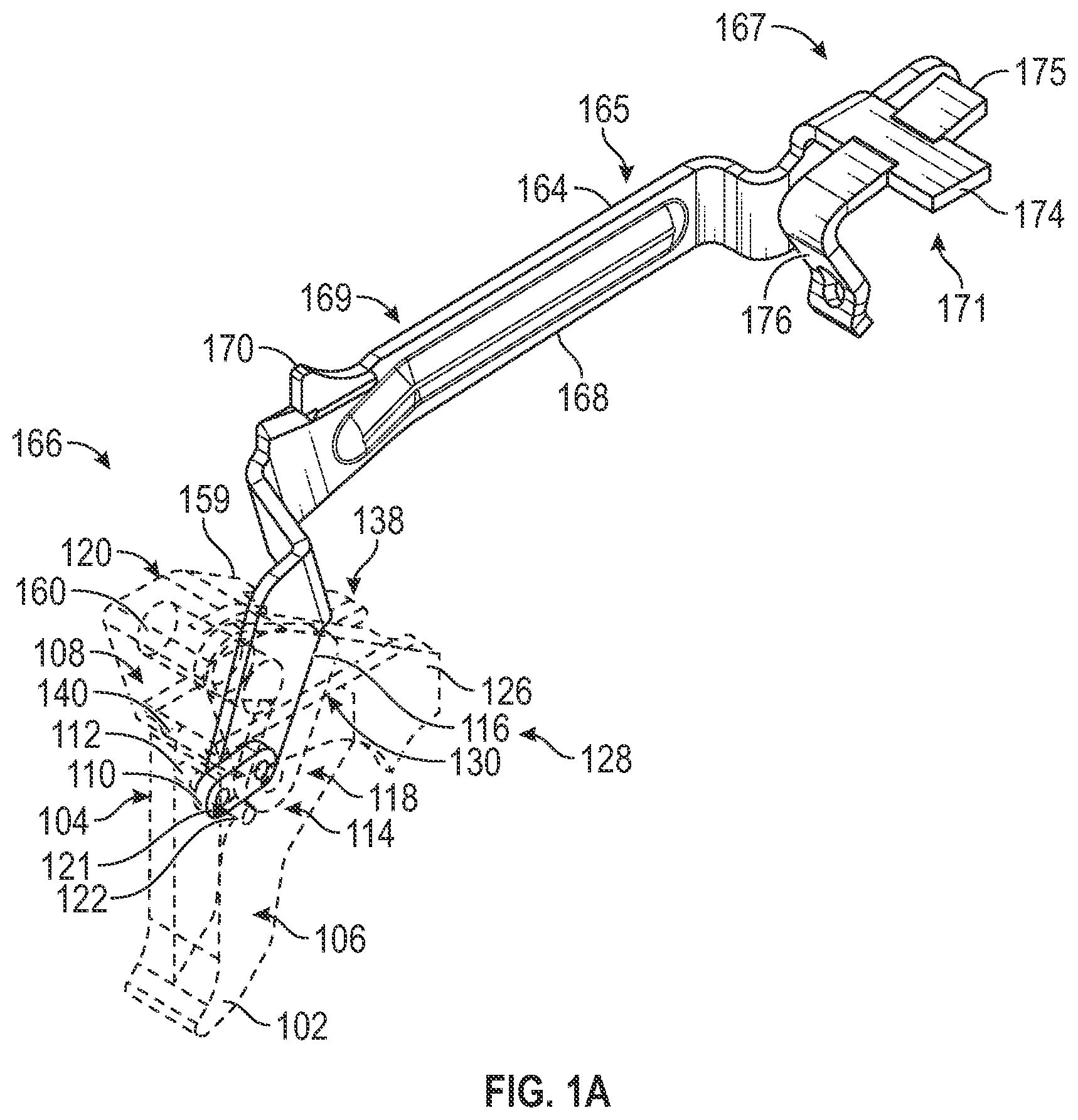 Patent US11815321 — System and method for a linear trigger assembly — Figure 1