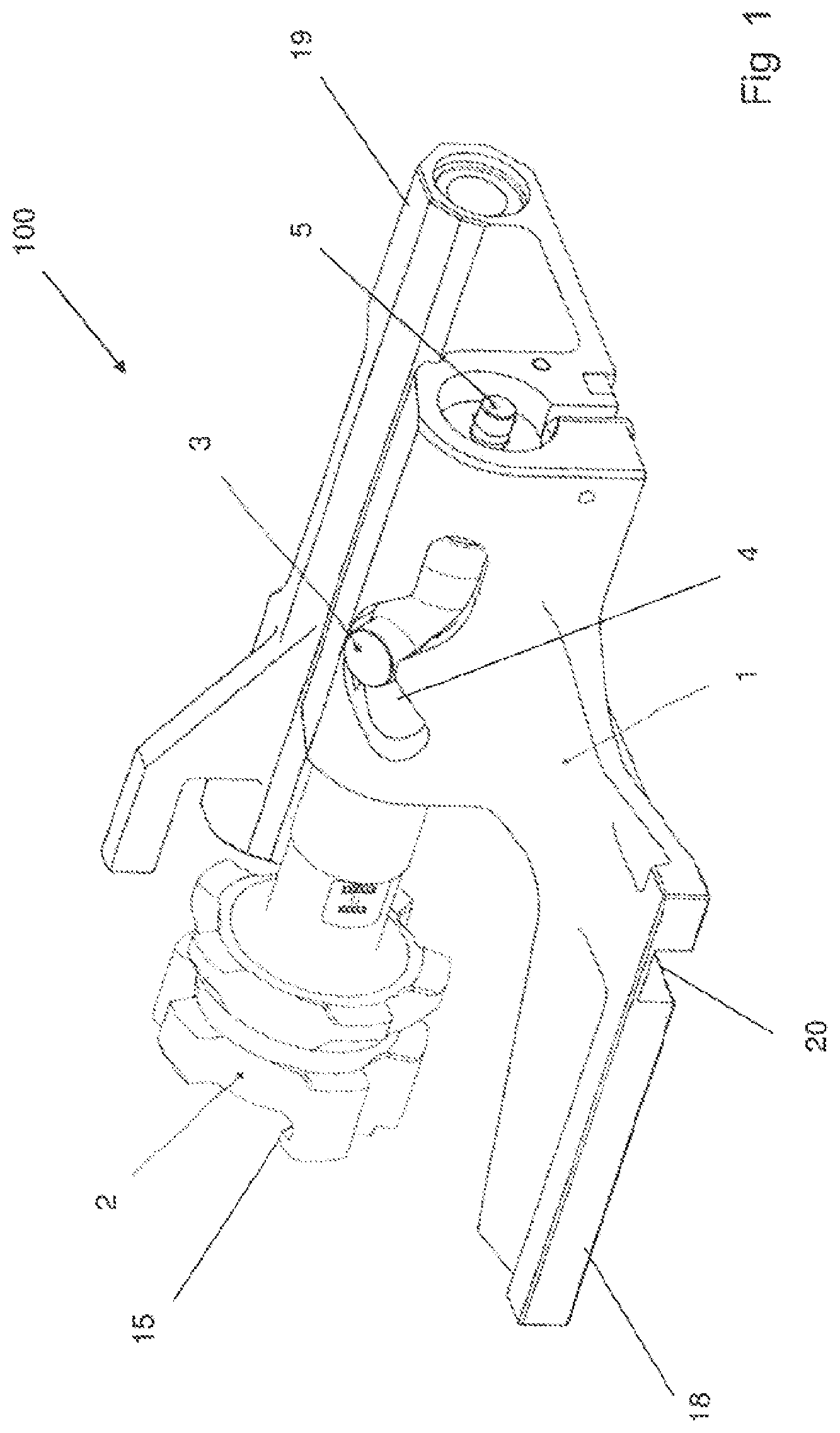 Patent US11815325 — Breechblock of a weapon system and weapon system with the breechblock — Figure 1