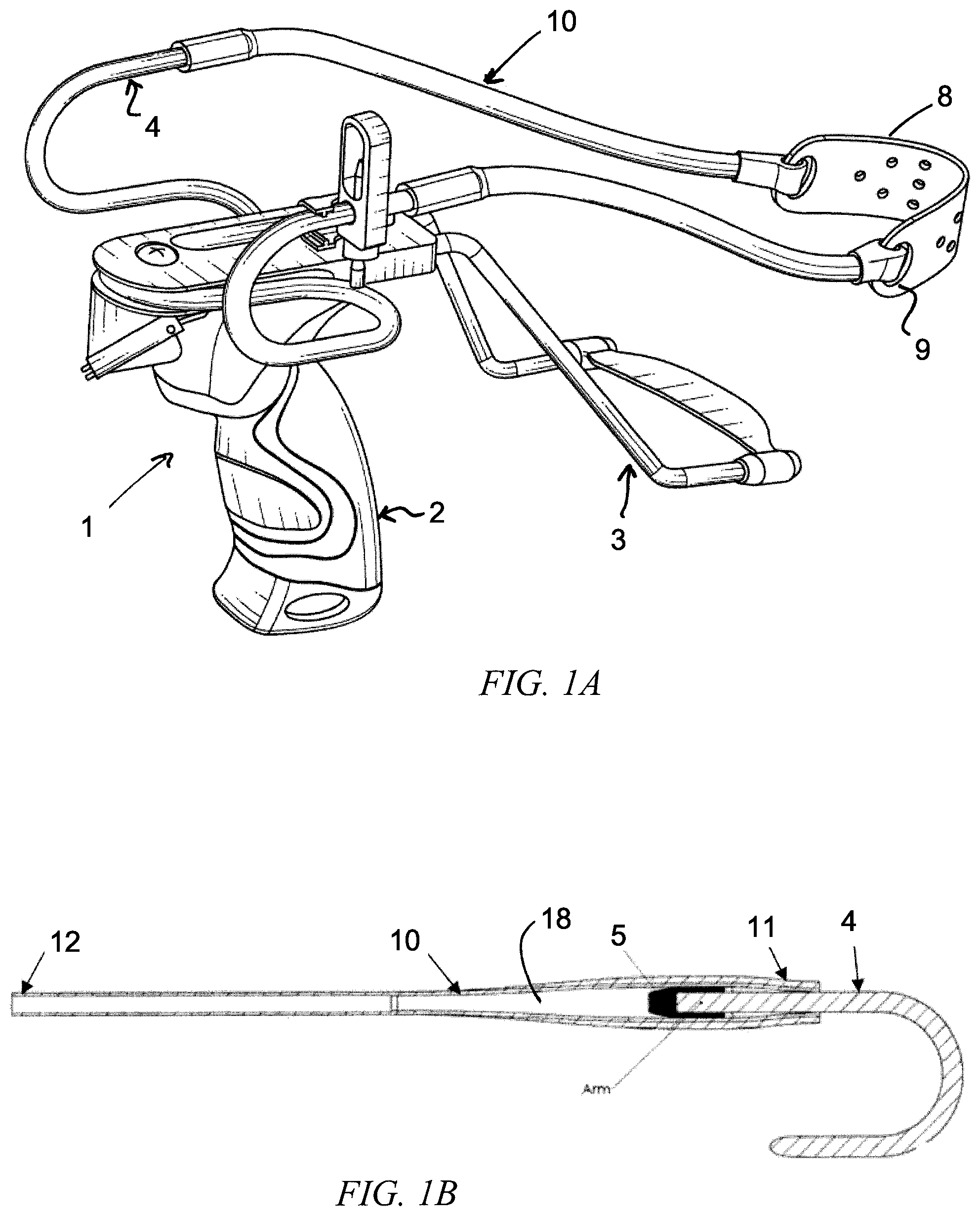 Patent US11815326 — Tapered multi-laminated tubular slingshot band — Figure 1