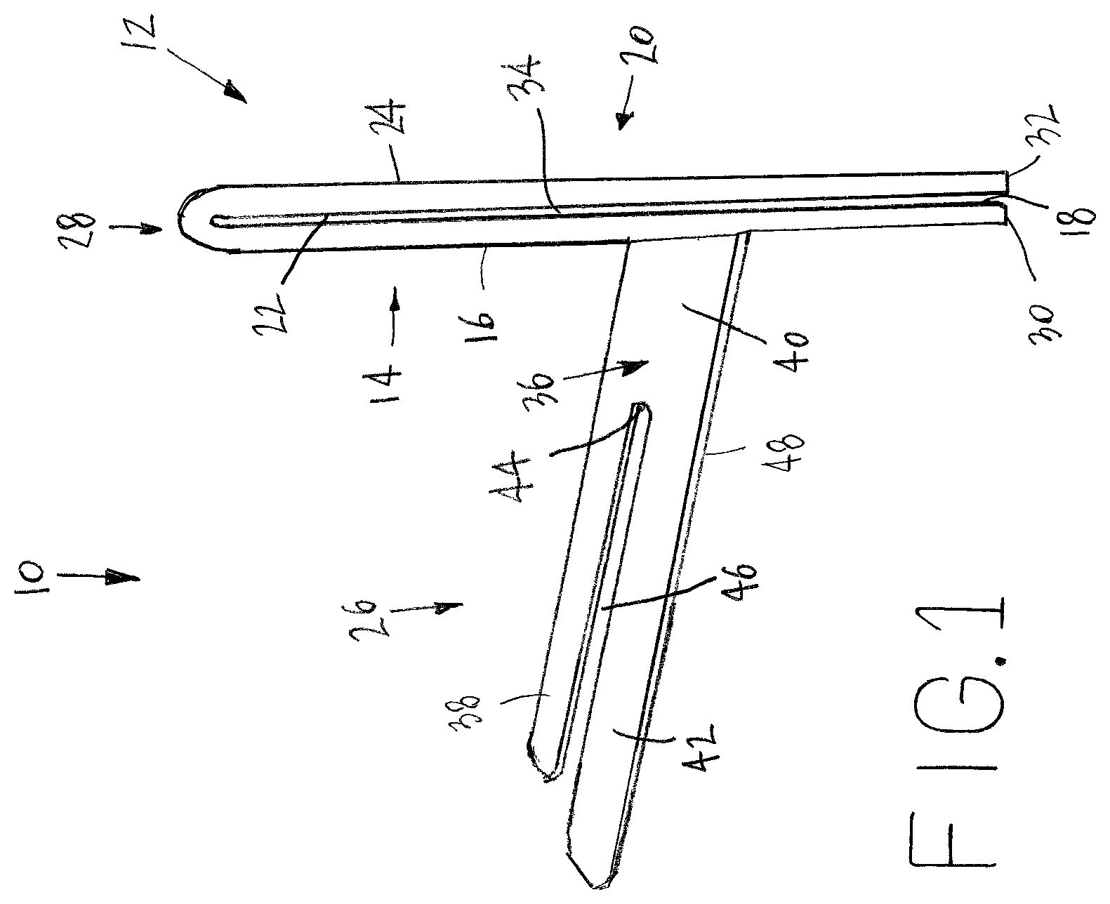 Patent US11815327 — Archery bow support device — Figure 1