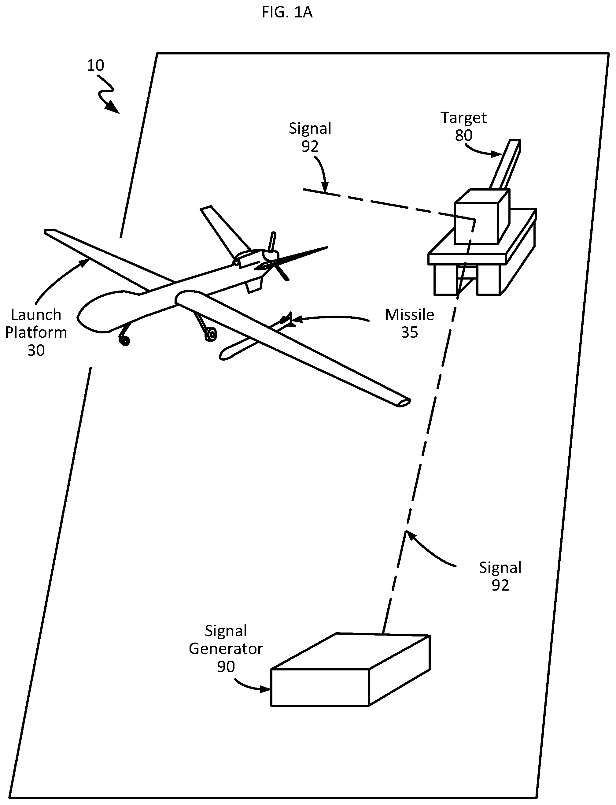 Patent US11815335 — Guided munition systems for detecting off-axis targets — Figure 1