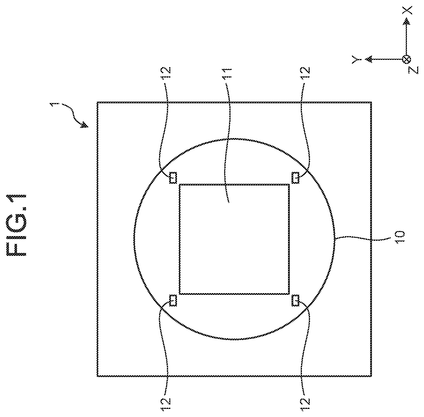 Patent US11815348 — Template, workpiece, and alignment method — Figure 1